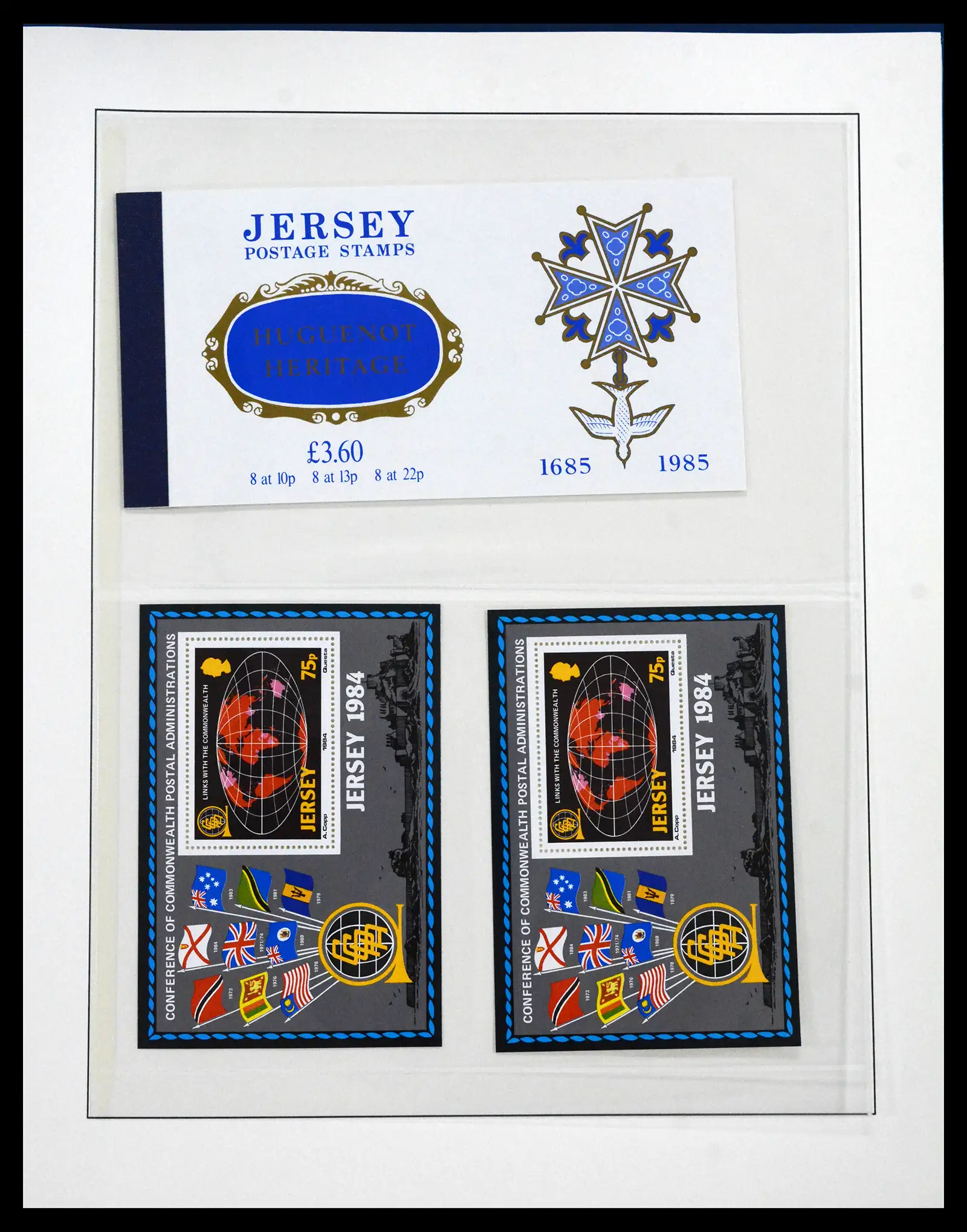 41668 0040 - Stamp collection 41668 Jersey 1969-2005.