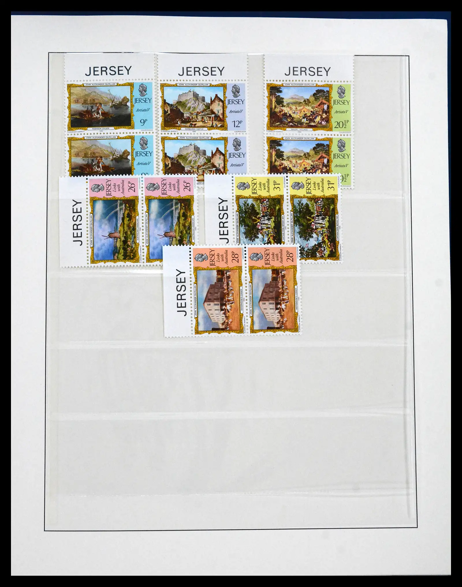 41668 0044 - Stamp collection 41668 Jersey 1969-2005.