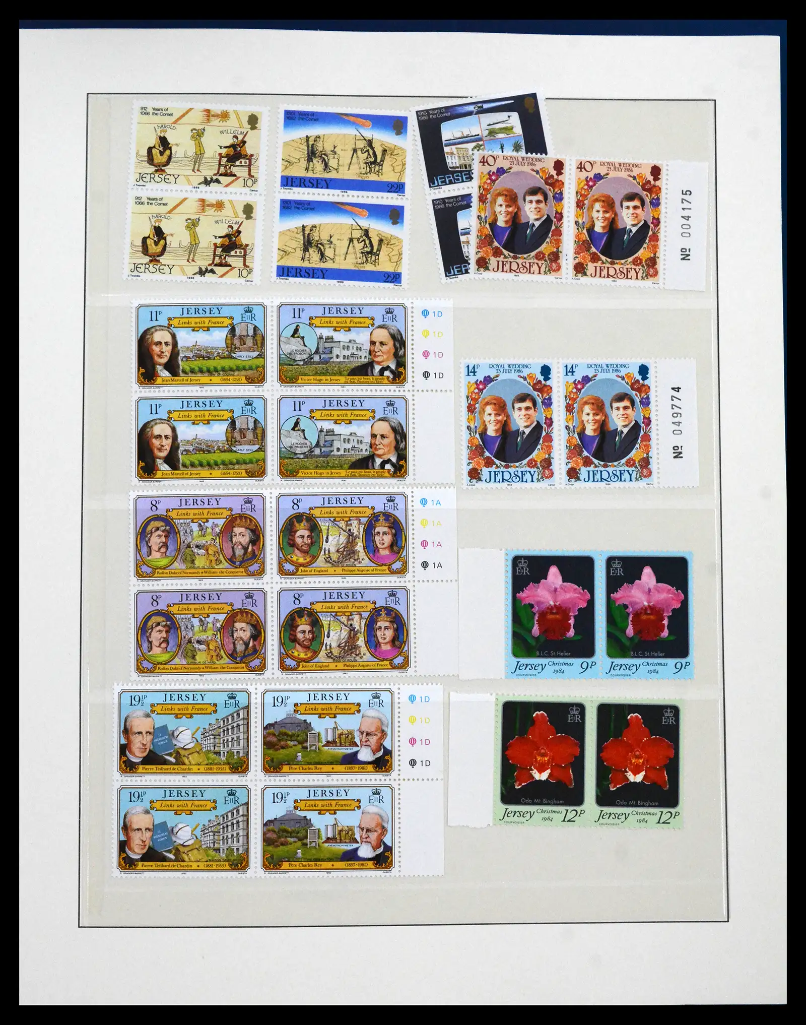 41668 0045 - Stamp collection 41668 Jersey 1969-2005.