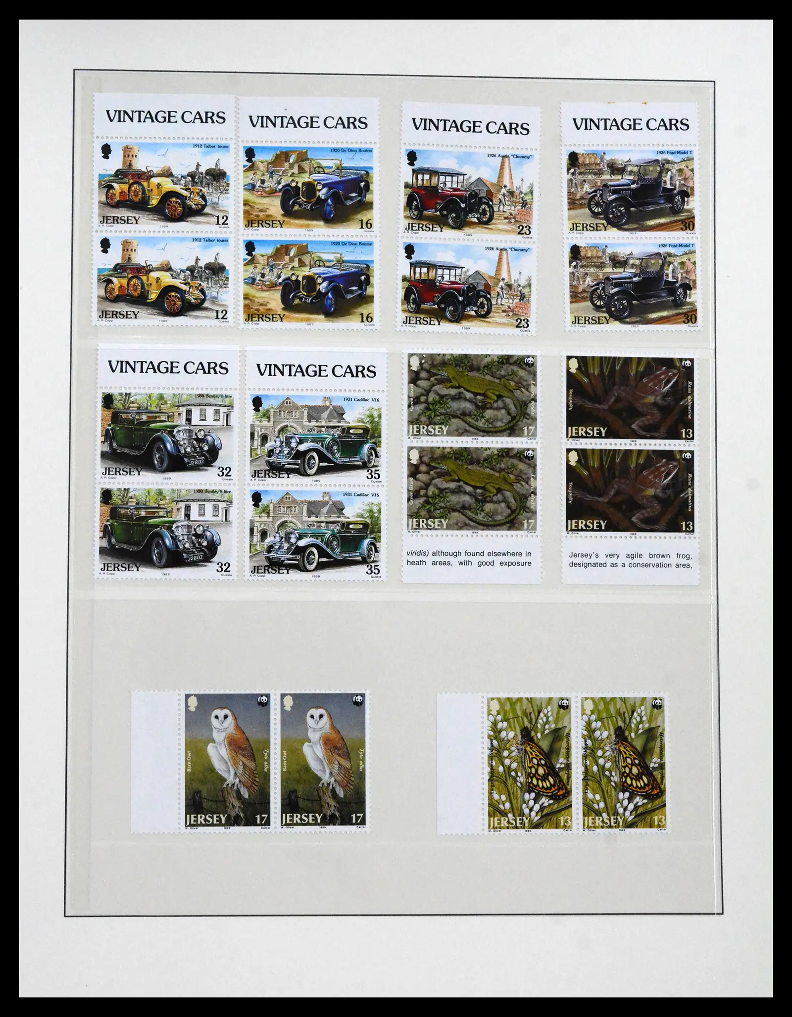 41668 0060 - Stamp collection 41668 Jersey 1969-2005.