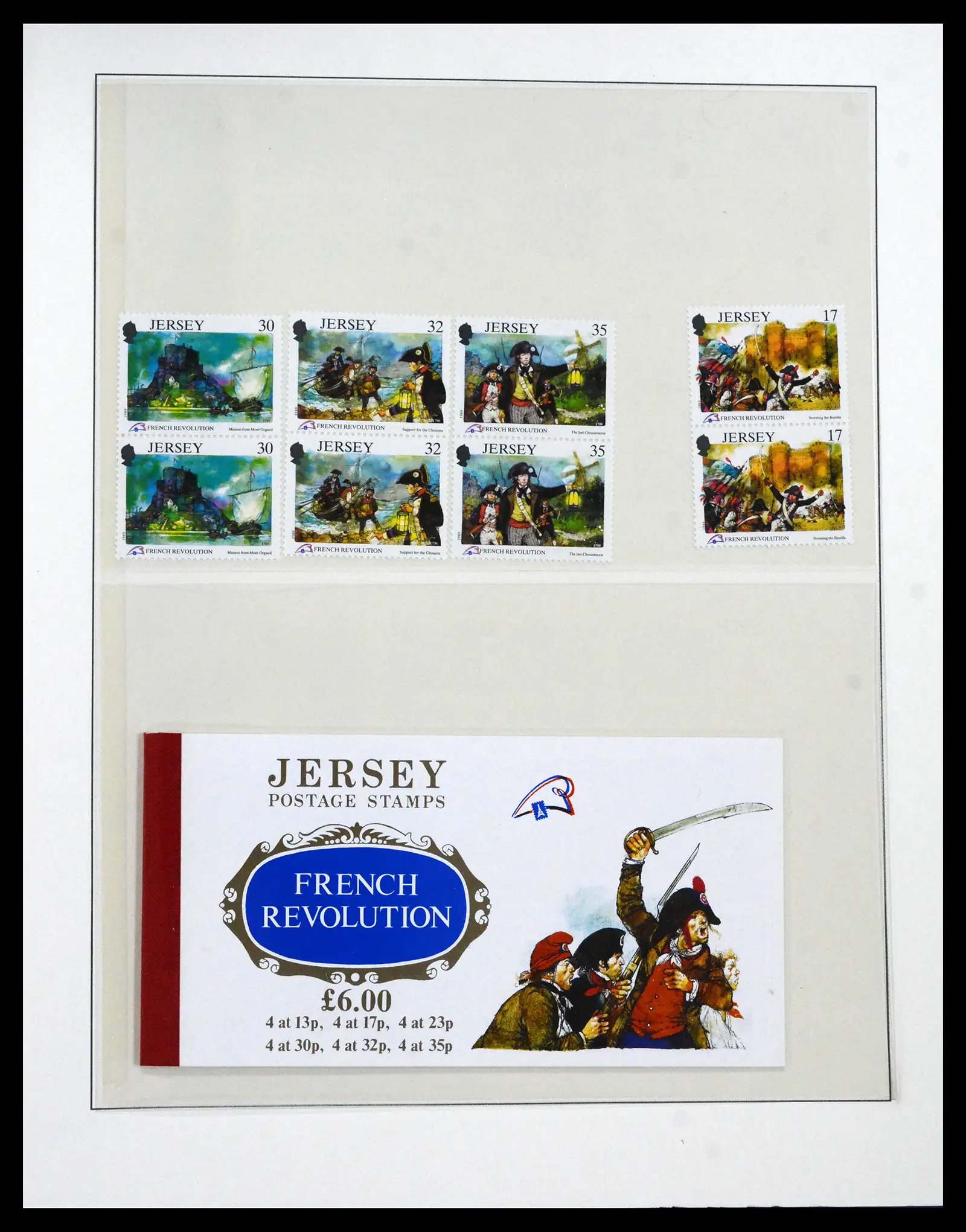 41668 0062 - Stamp collection 41668 Jersey 1969-2005.