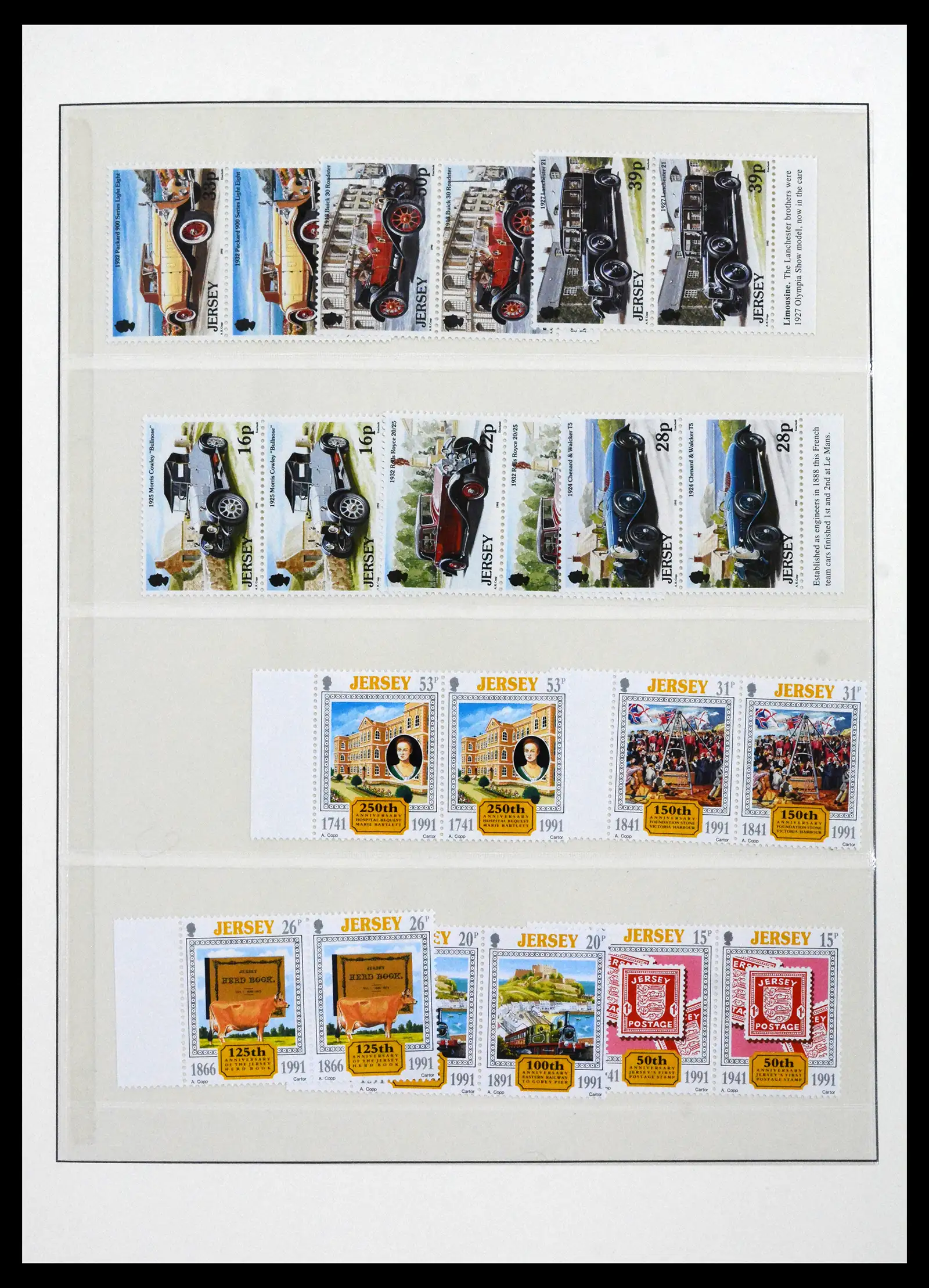 41668 0069 - Stamp collection 41668 Jersey 1969-2005.