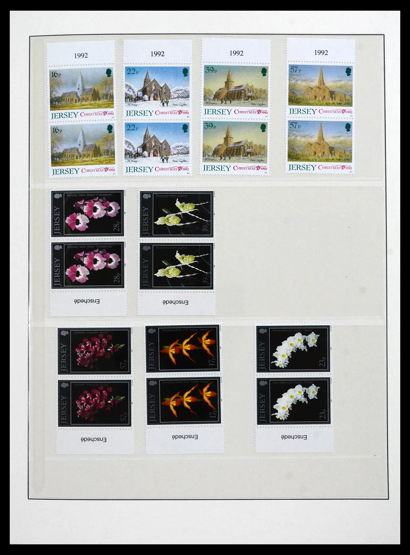 41668 0073 - Stamp collection 41668 Jersey 1969-2005.