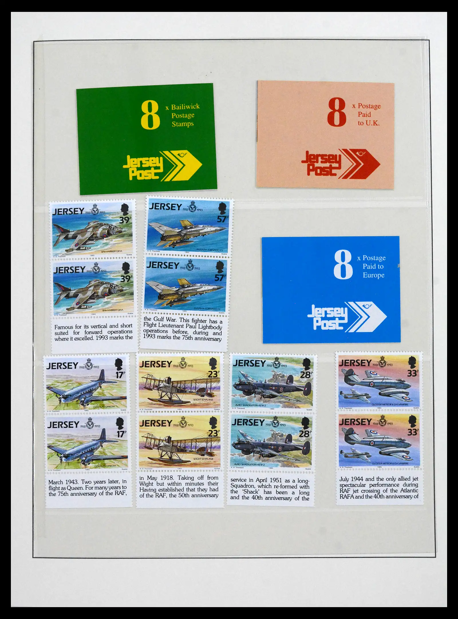 41668 0074 - Stamp collection 41668 Jersey 1969-2005.