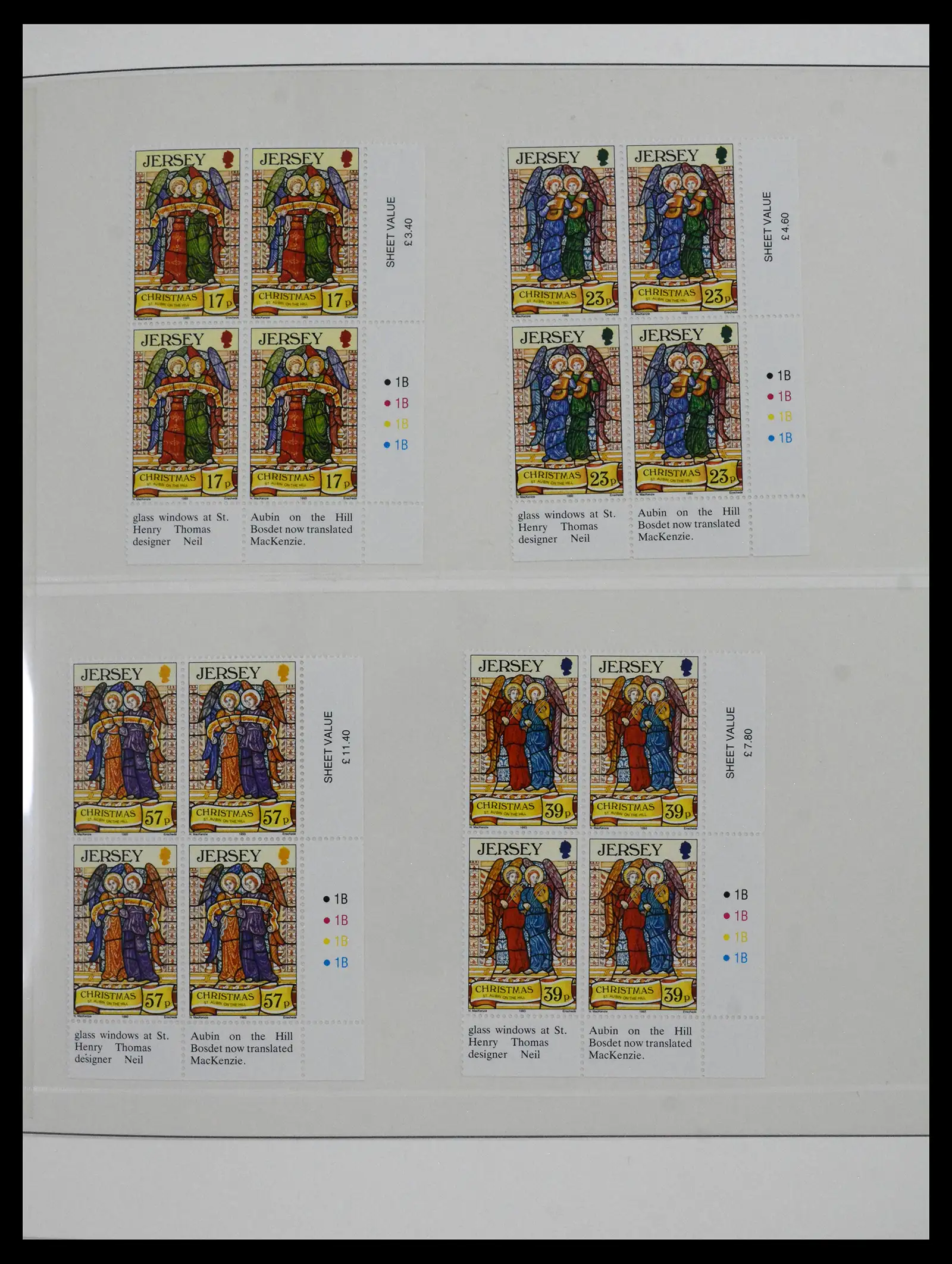 41668 0078 - Stamp collection 41668 Jersey 1969-2005.