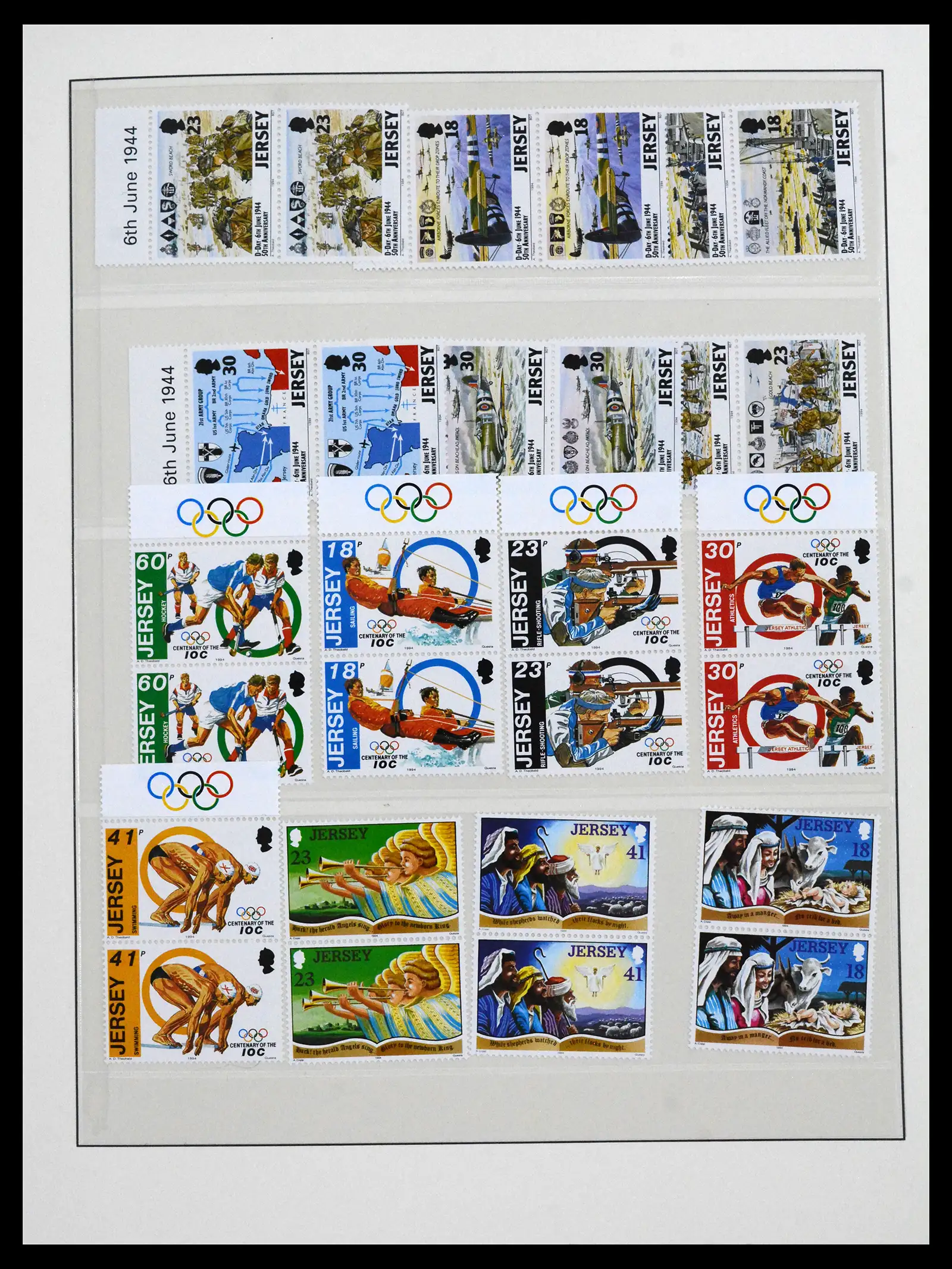 41668 0081 - Stamp collection 41668 Jersey 1969-2005.