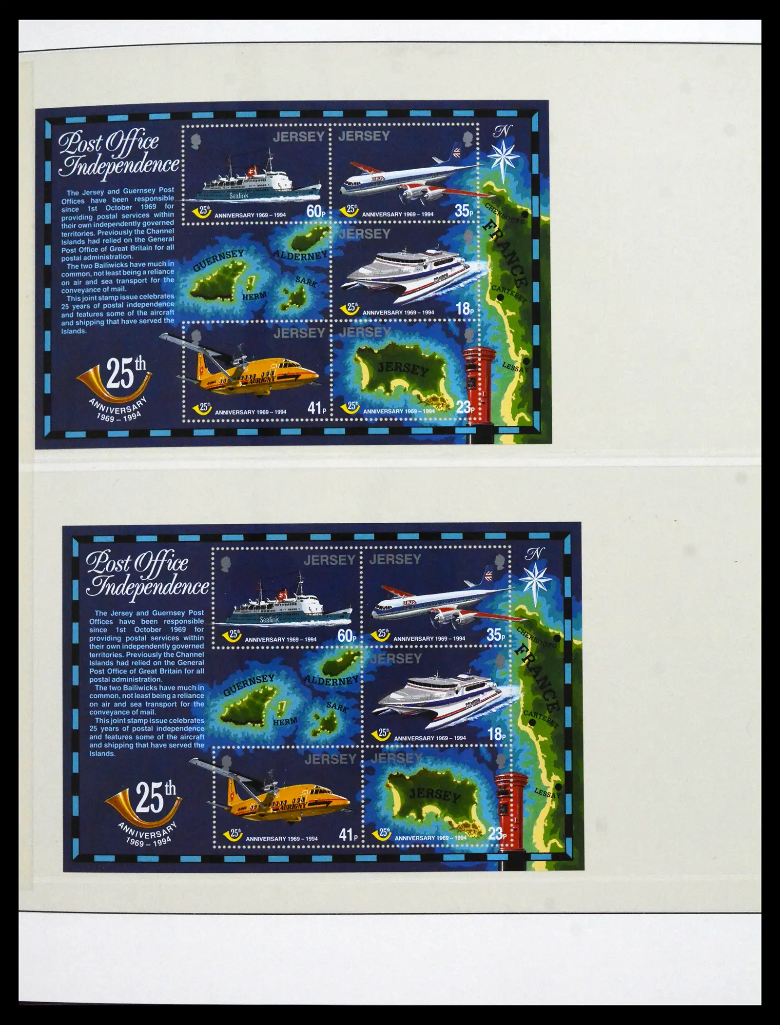 41668 0083 - Stamp collection 41668 Jersey 1969-2005.