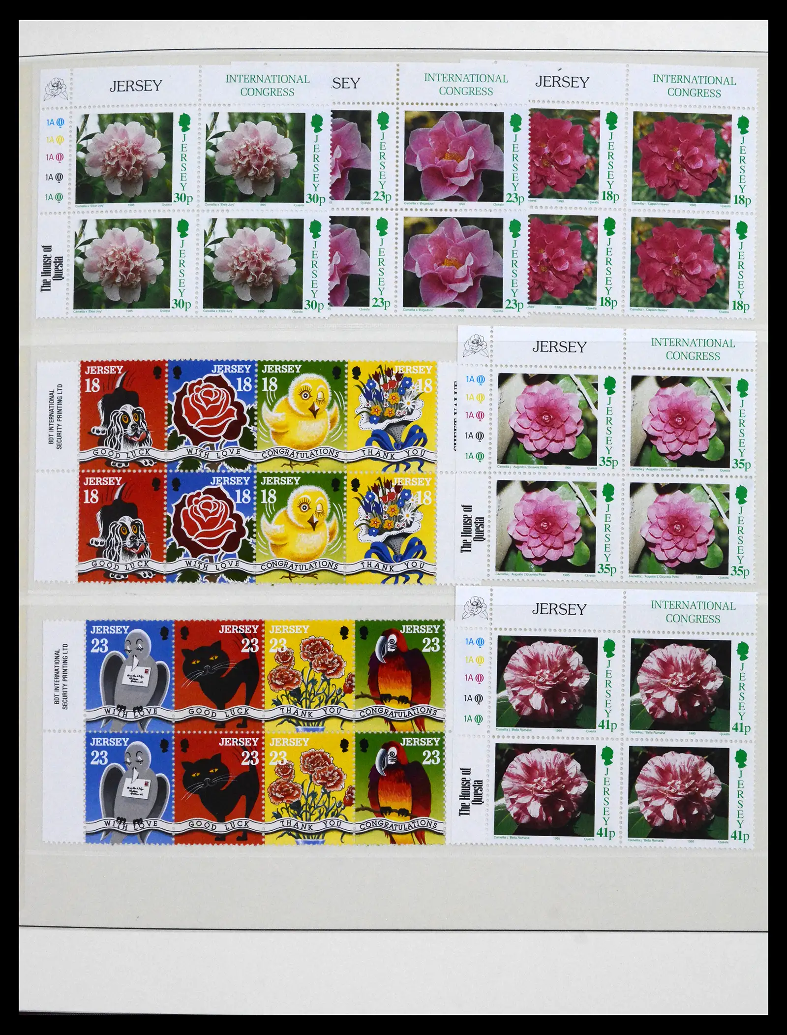 41668 0085 - Stamp collection 41668 Jersey 1969-2005.