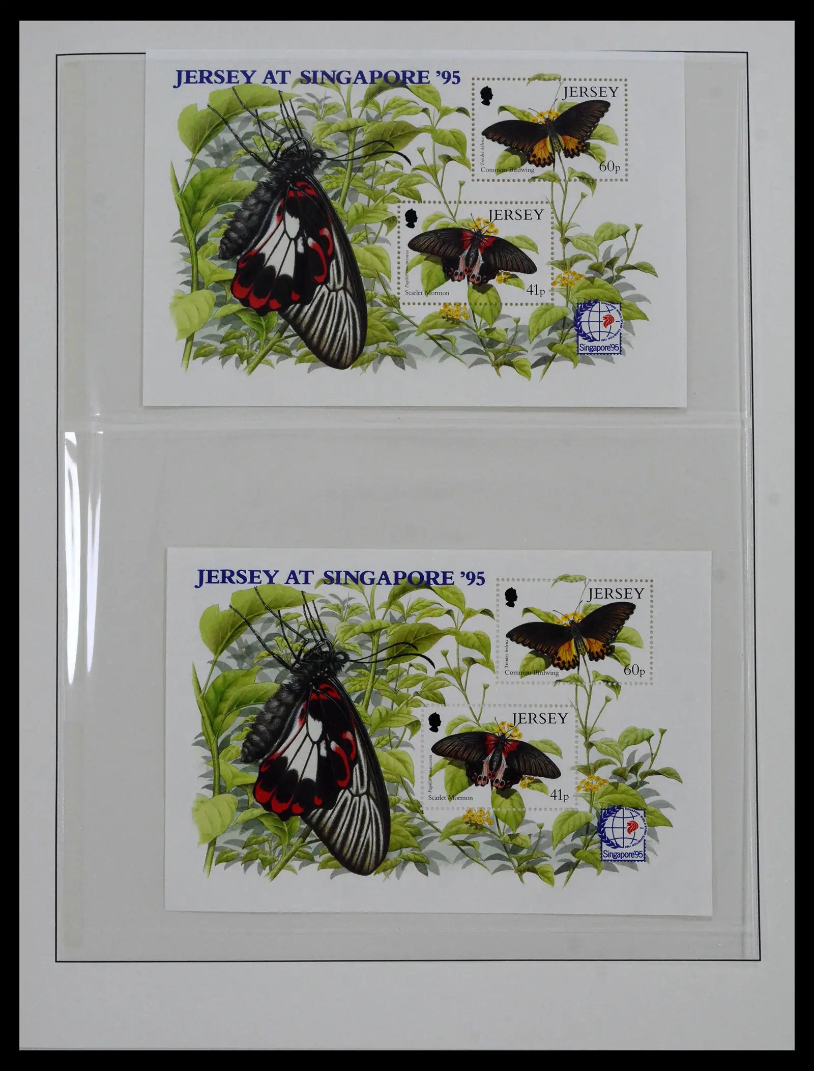 41668 0088 - Stamp collection 41668 Jersey 1969-2005.