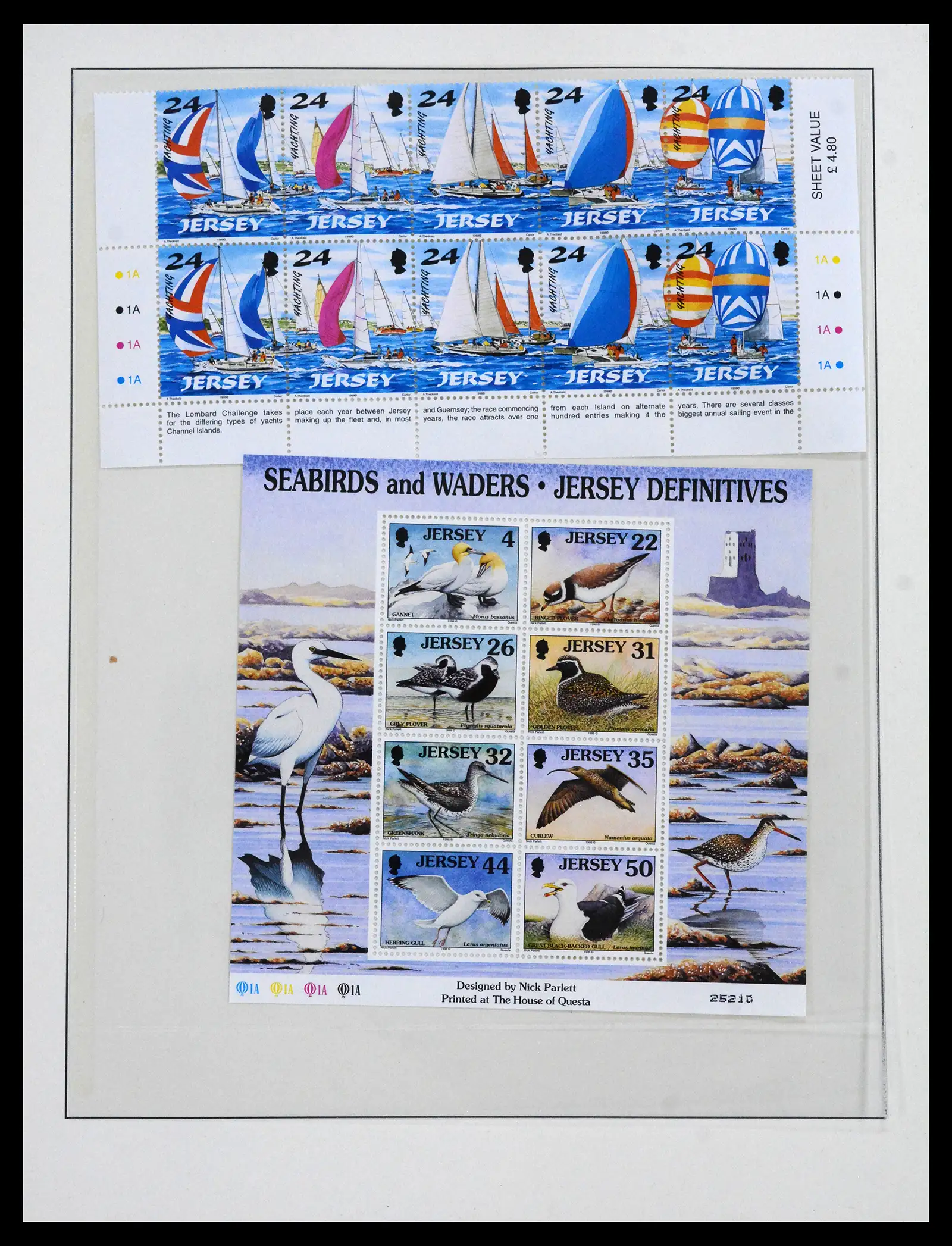 41668 0095 - Stamp collection 41668 Jersey 1969-2005.