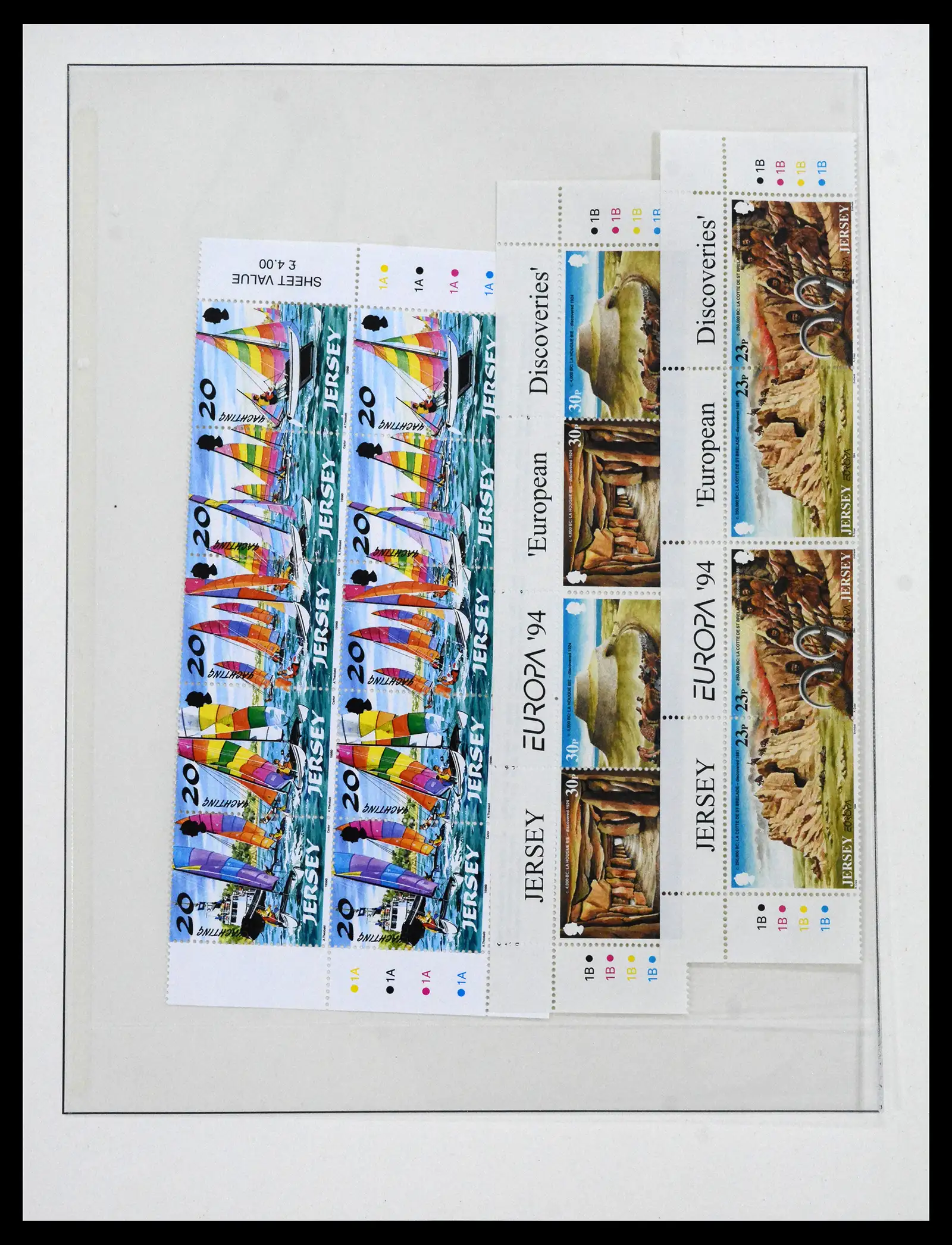 41668 0096 - Stamp collection 41668 Jersey 1969-2005.