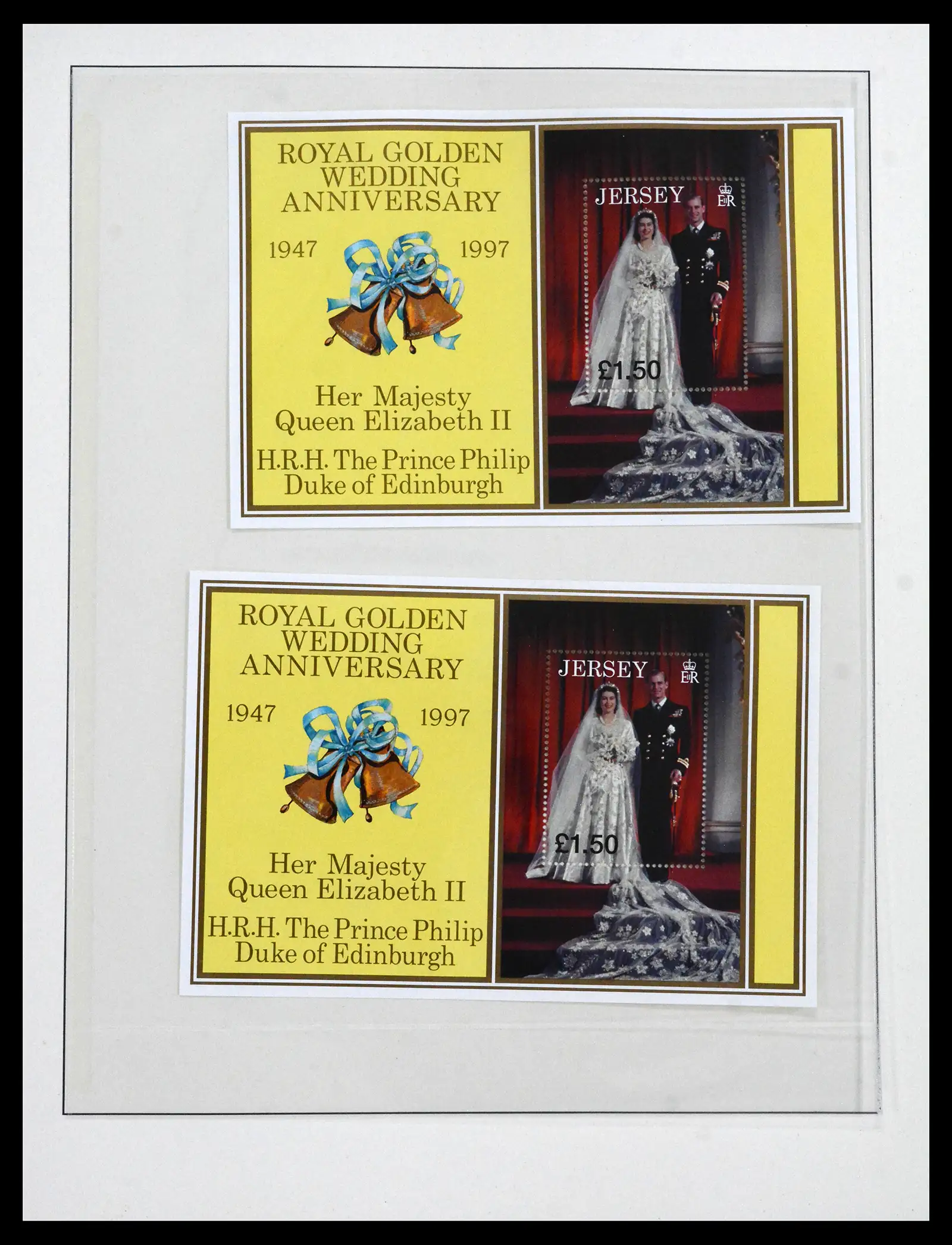 41668 0097 - Stamp collection 41668 Jersey 1969-2005.