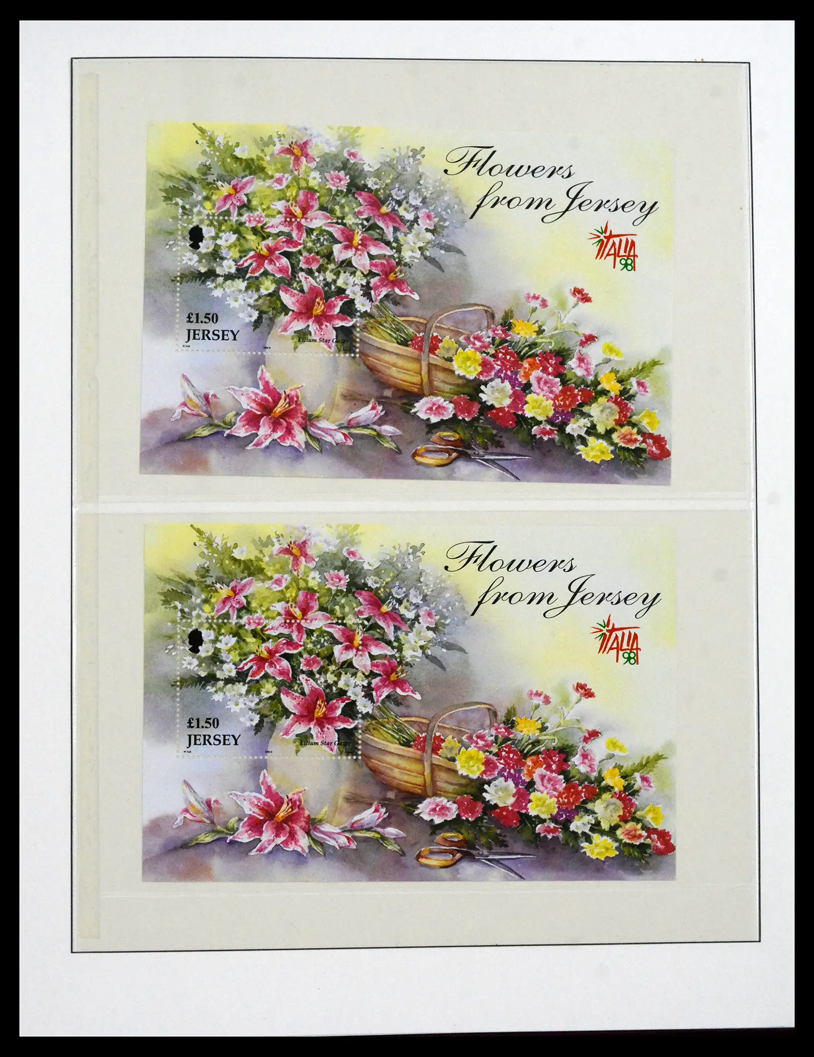 41668 0100 - Stamp collection 41668 Jersey 1969-2005.