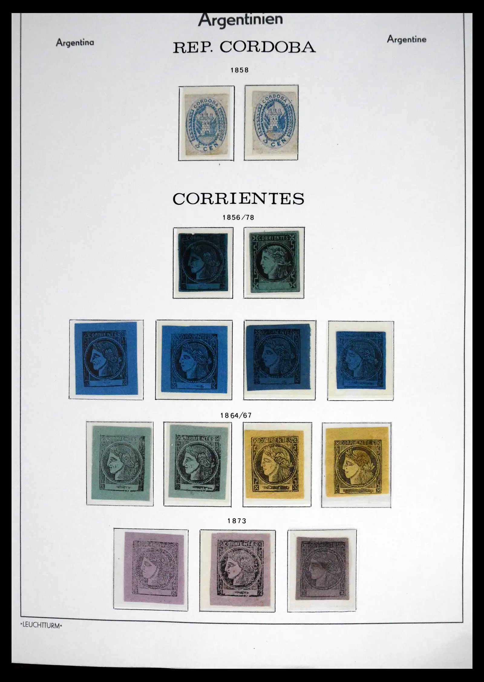 41670 0001 - Stamp collection 41670 Argentina supercollection 1856-1995.