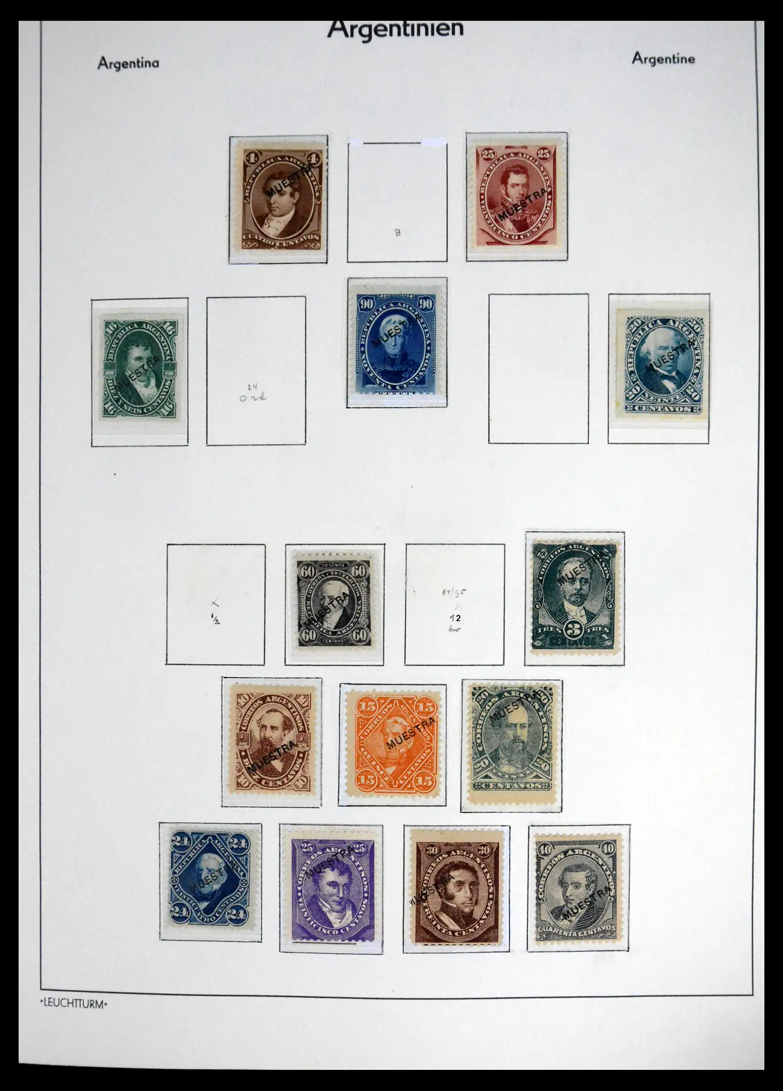 41670 0008 - Stamp collection 41670 Argentina supercollection 1856-1995.