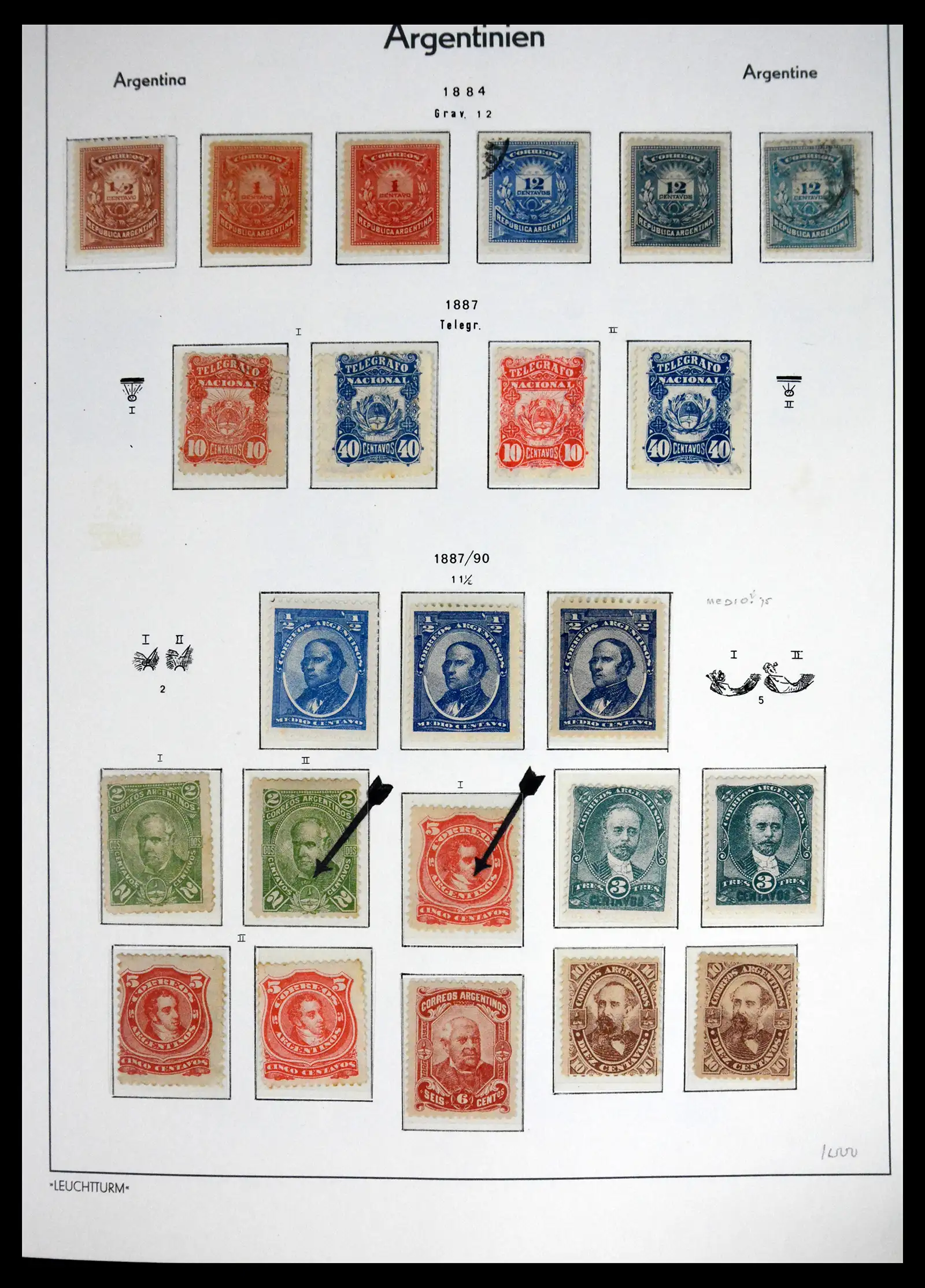 41670 0011 - Stamp collection 41670 Argentina supercollection 1856-1995.