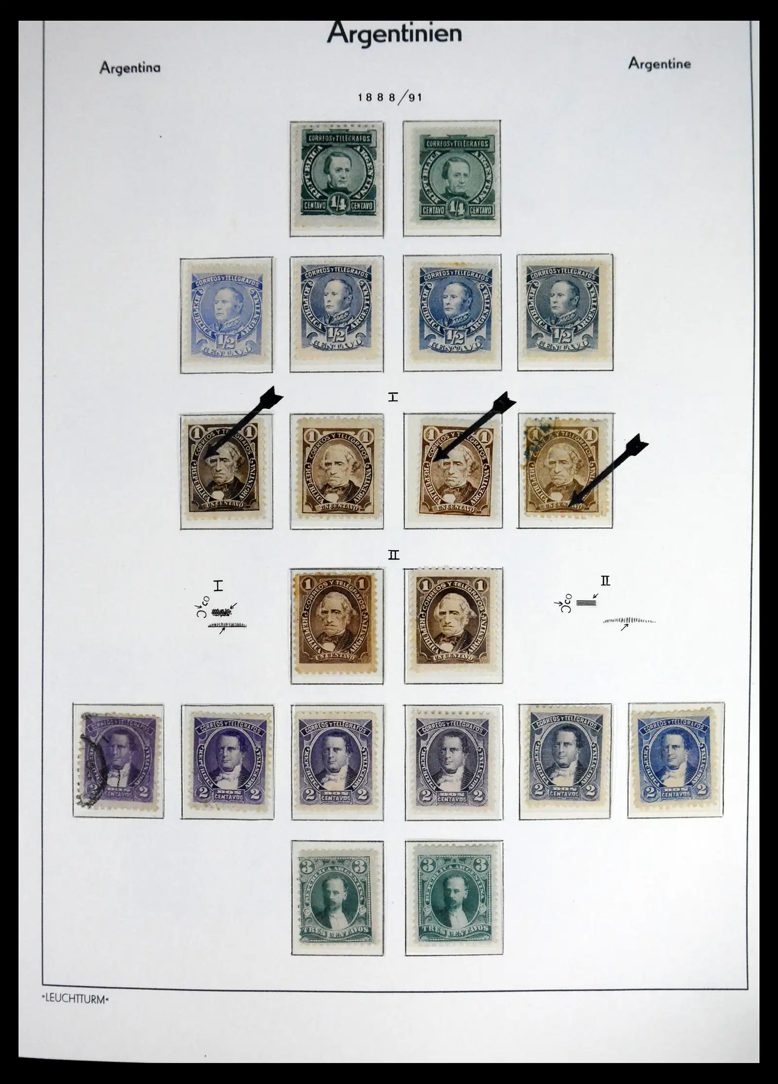 41670 0014 - Stamp collection 41670 Argentina supercollection 1856-1995.