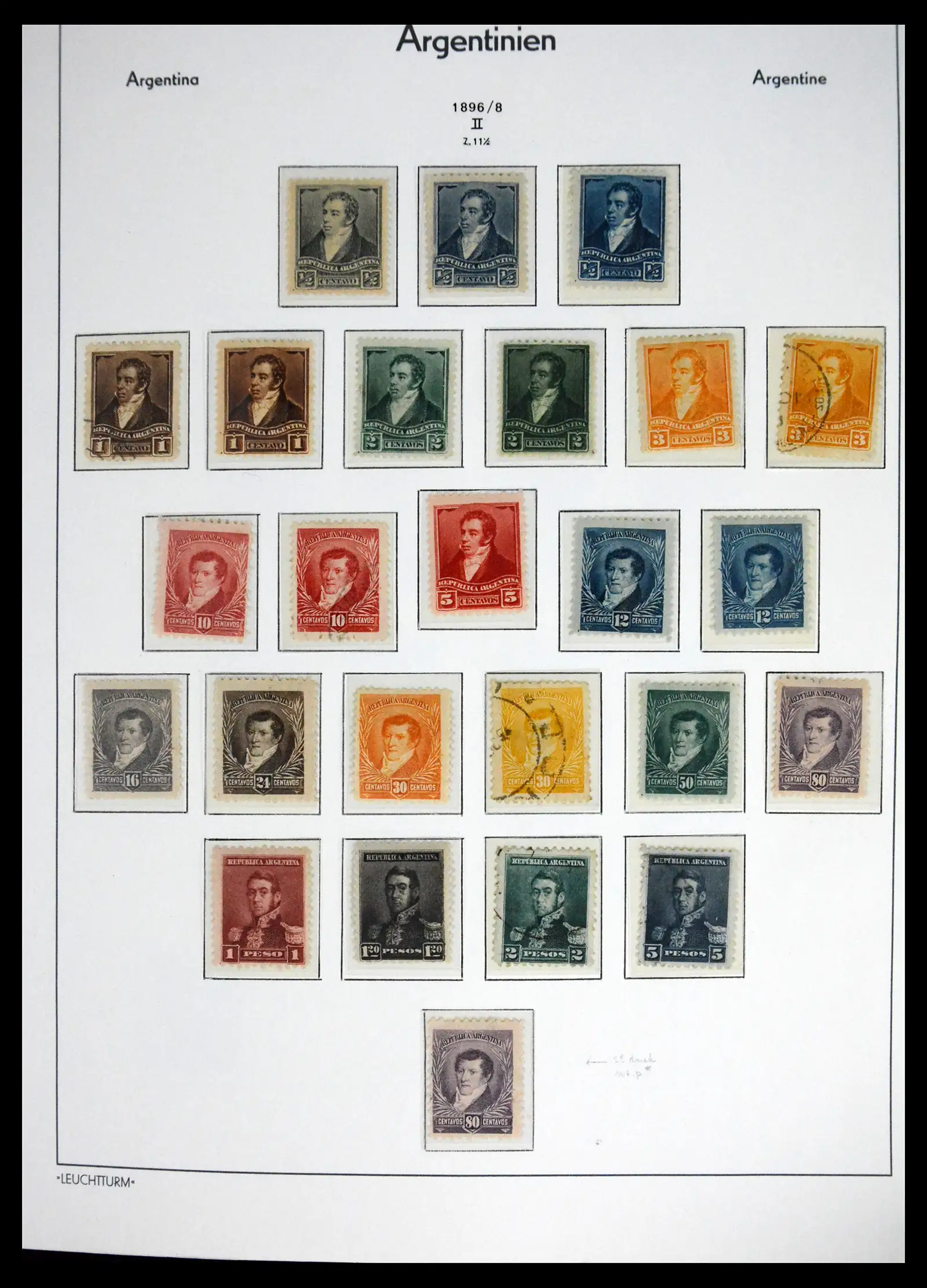 41670 0024 - Stamp collection 41670 Argentina supercollection 1856-1995.