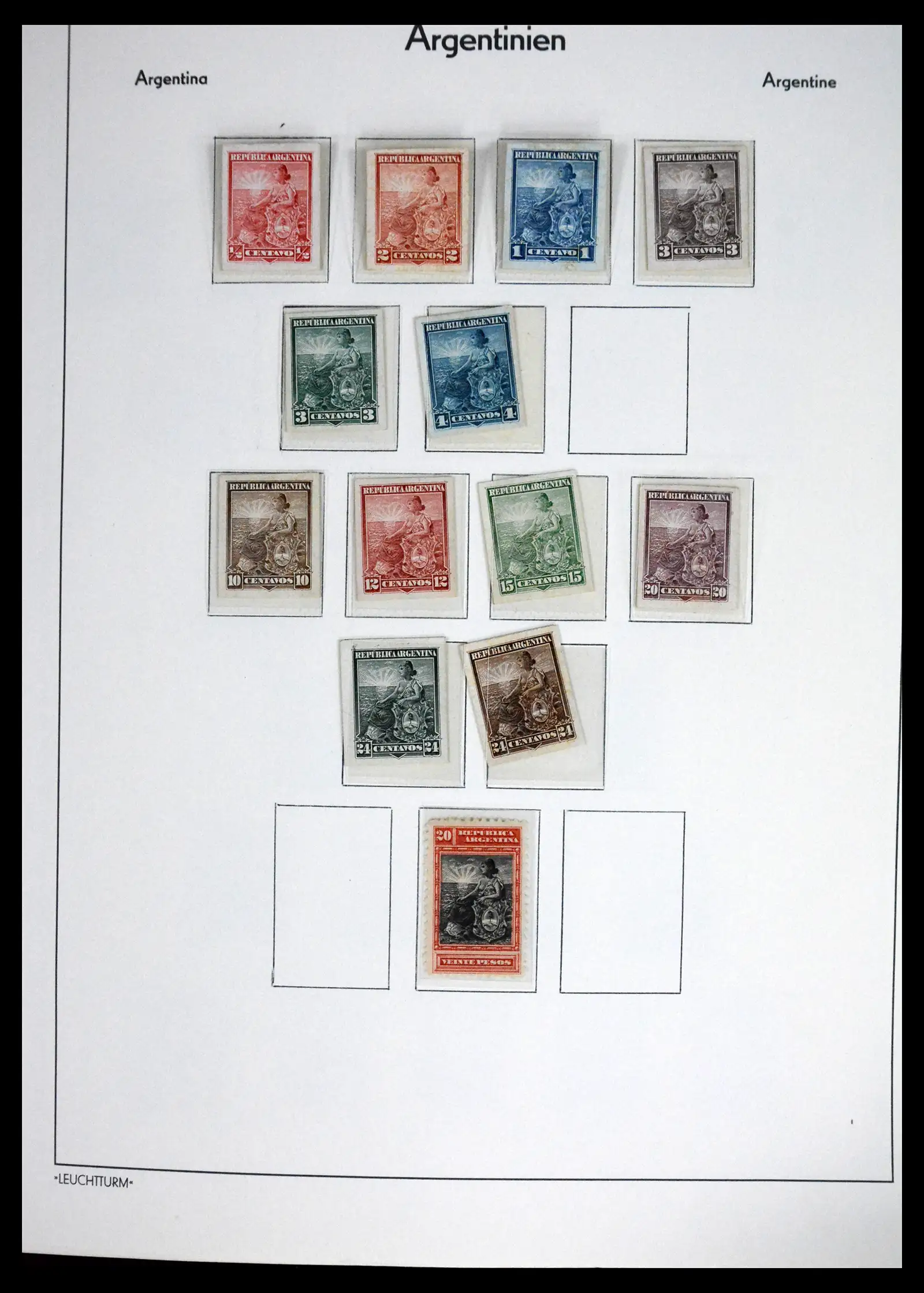 41670 0028 - Stamp collection 41670 Argentina supercollection 1856-1995.