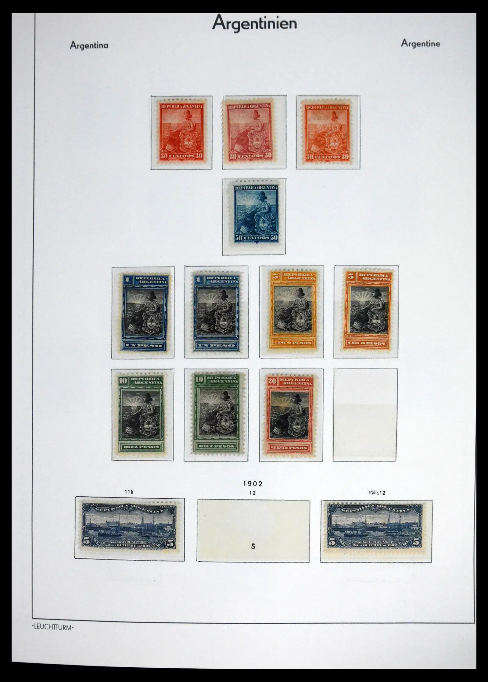 41670 0030 - Stamp collection 41670 Argentina supercollection 1856-1995.