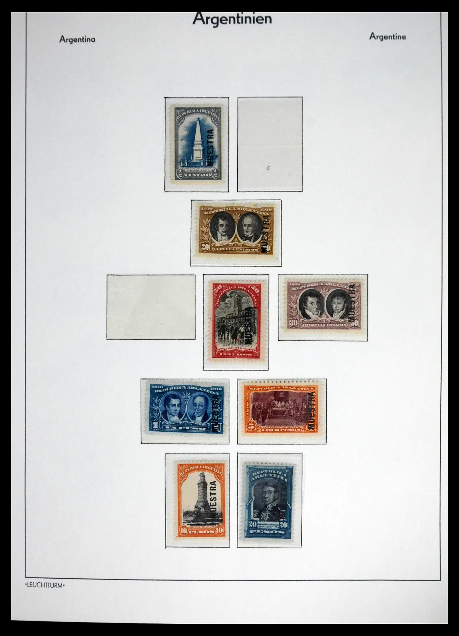 41670 0037 - Stamp collection 41670 Argentina supercollection 1856-1995.