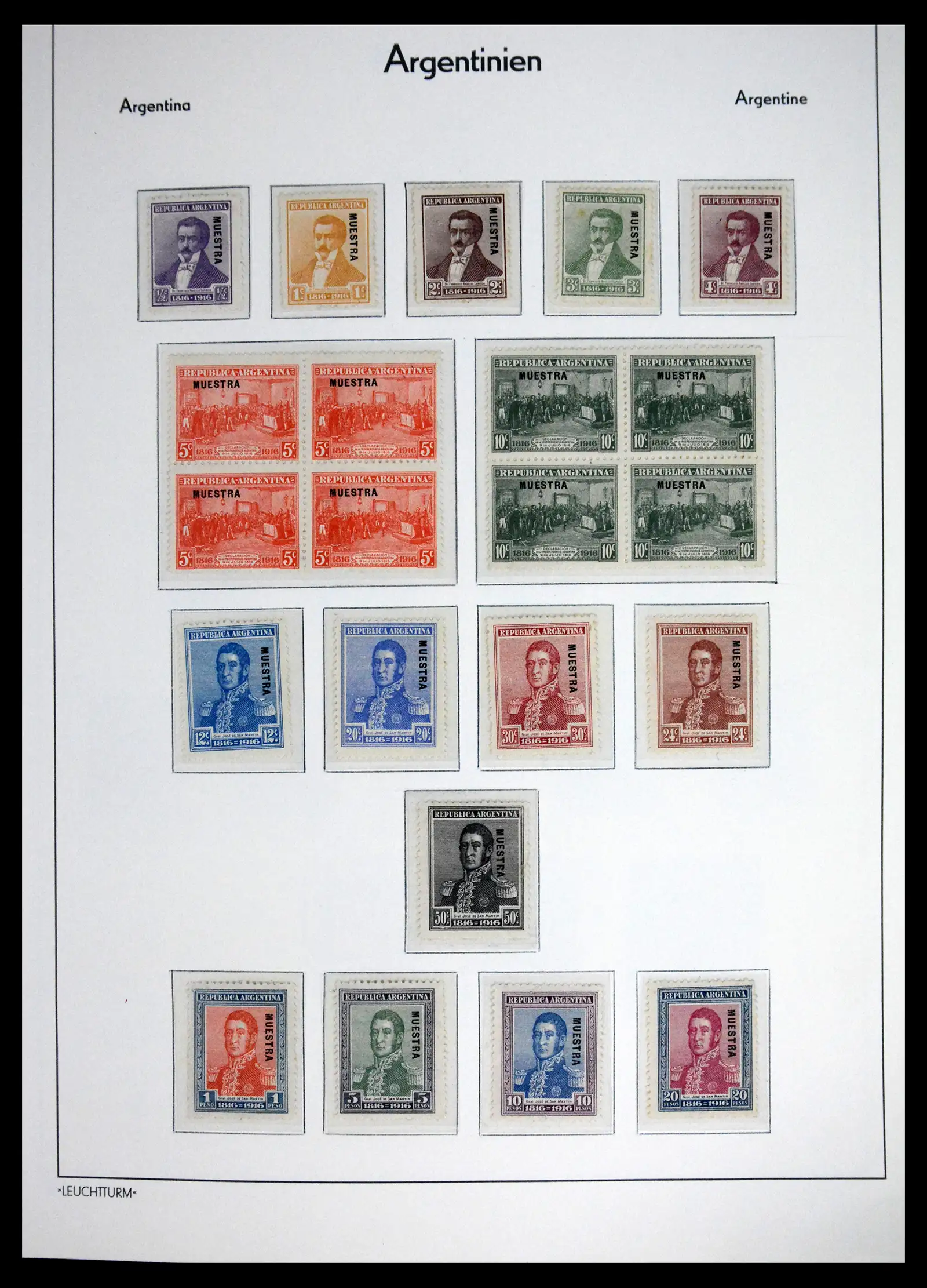 41670 0047 - Stamp collection 41670 Argentina supercollection 1856-1995.