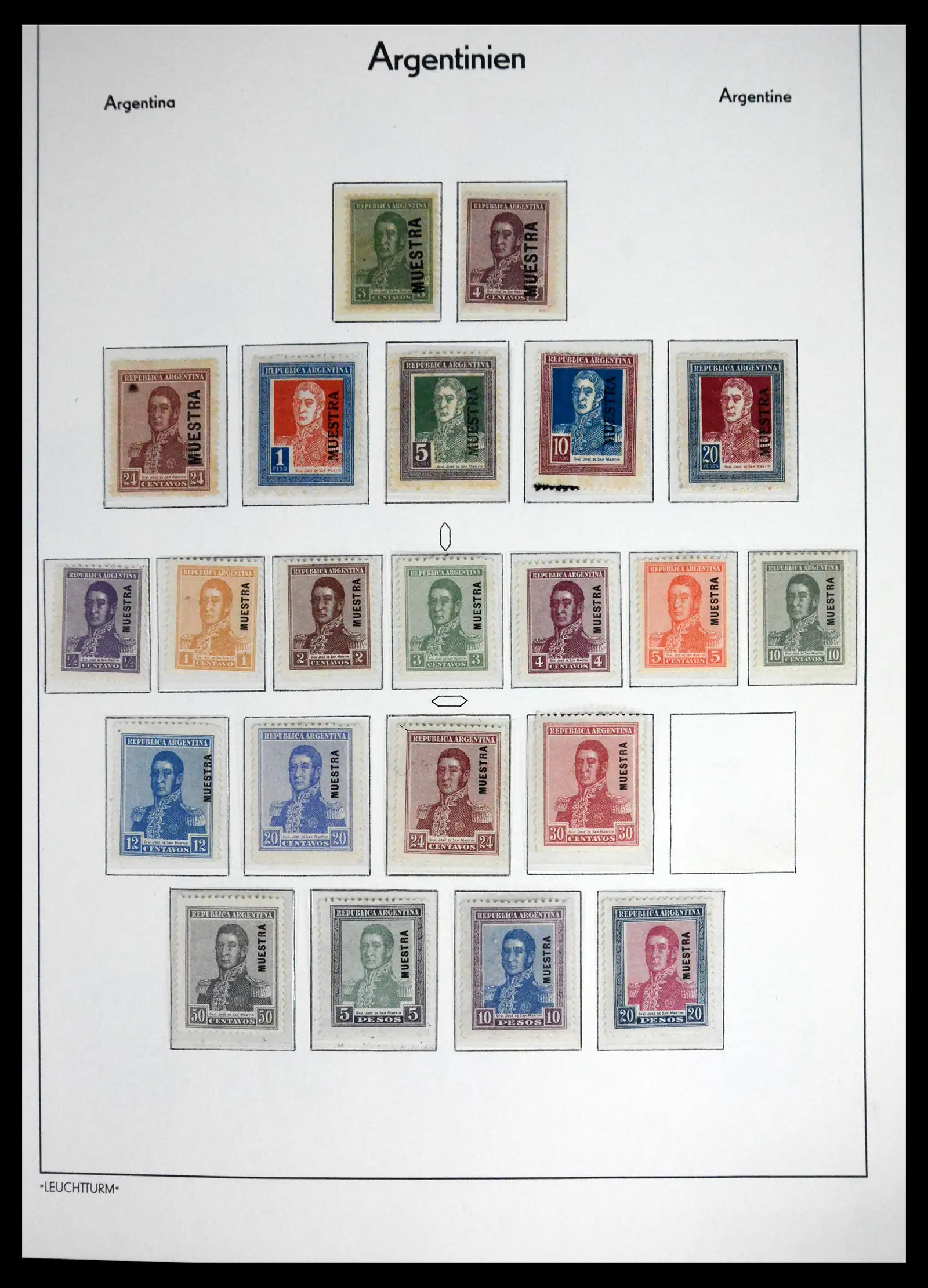 41670 0050 - Stamp collection 41670 Argentina supercollection 1856-1995.