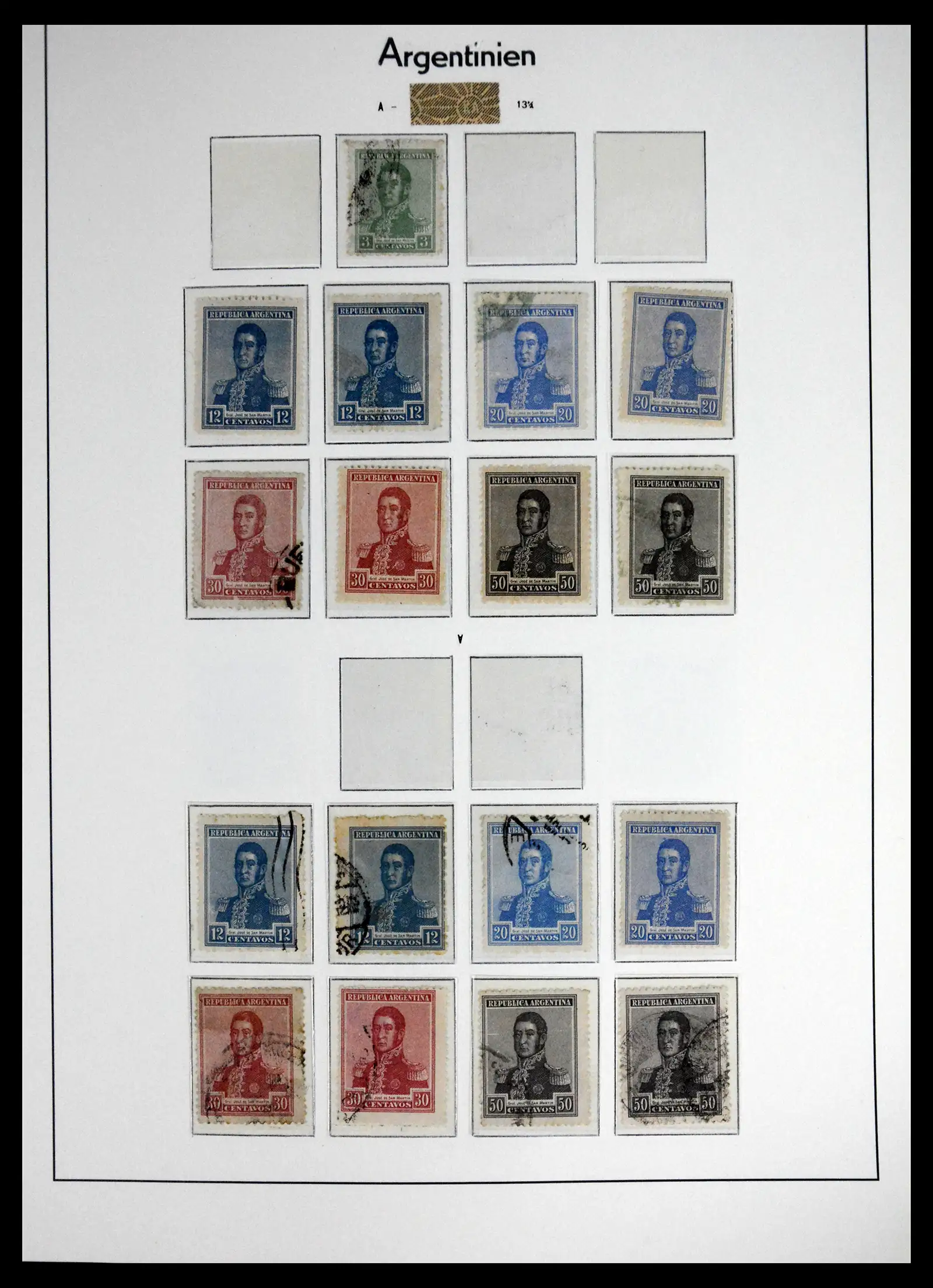 41670 0058 - Stamp collection 41670 Argentina supercollection 1856-1995.