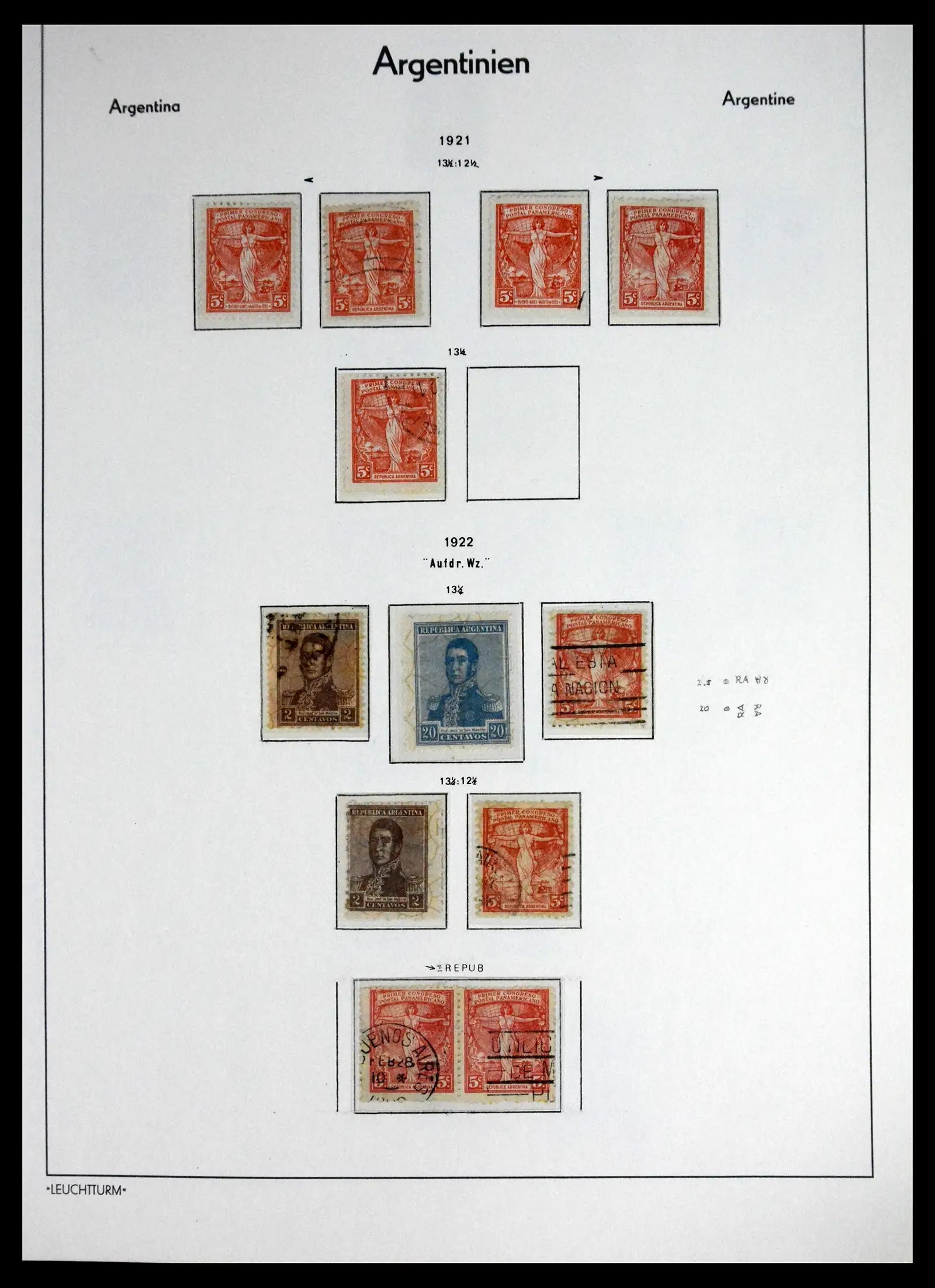 41670 0063 - Stamp collection 41670 Argentina supercollection 1856-1995.