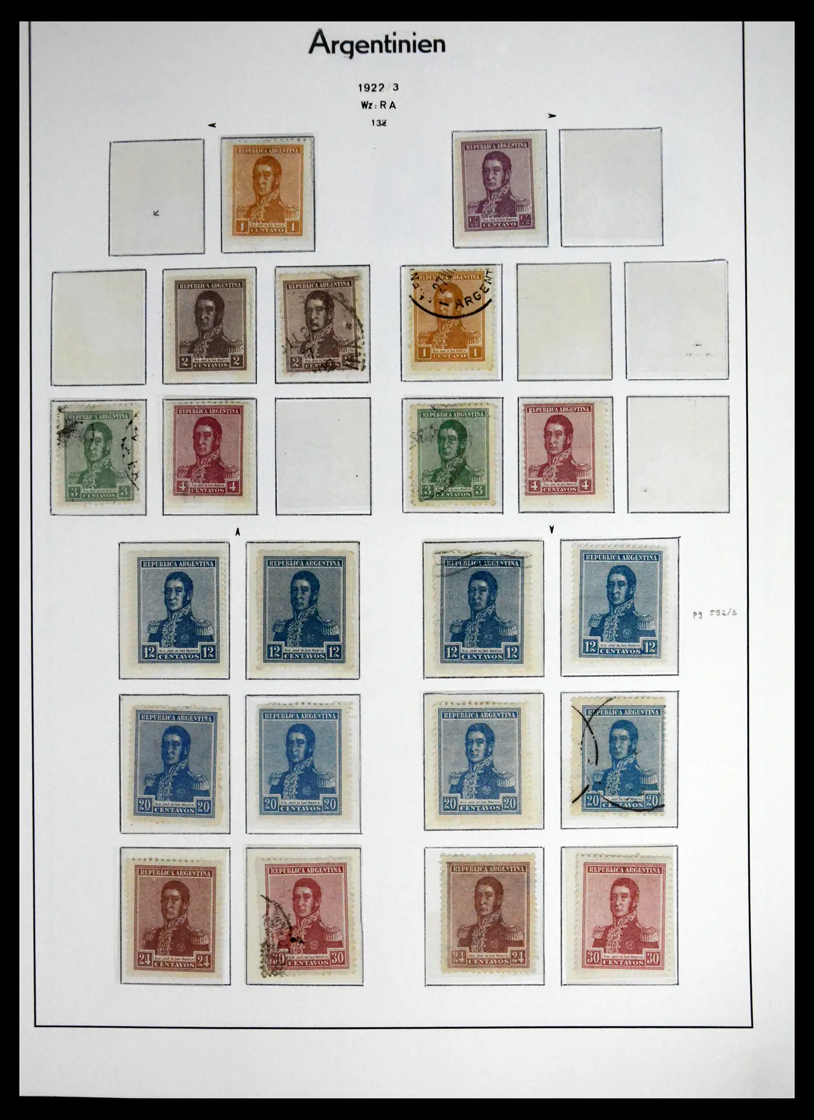 41670 0065 - Stamp collection 41670 Argentina supercollection 1856-1995.