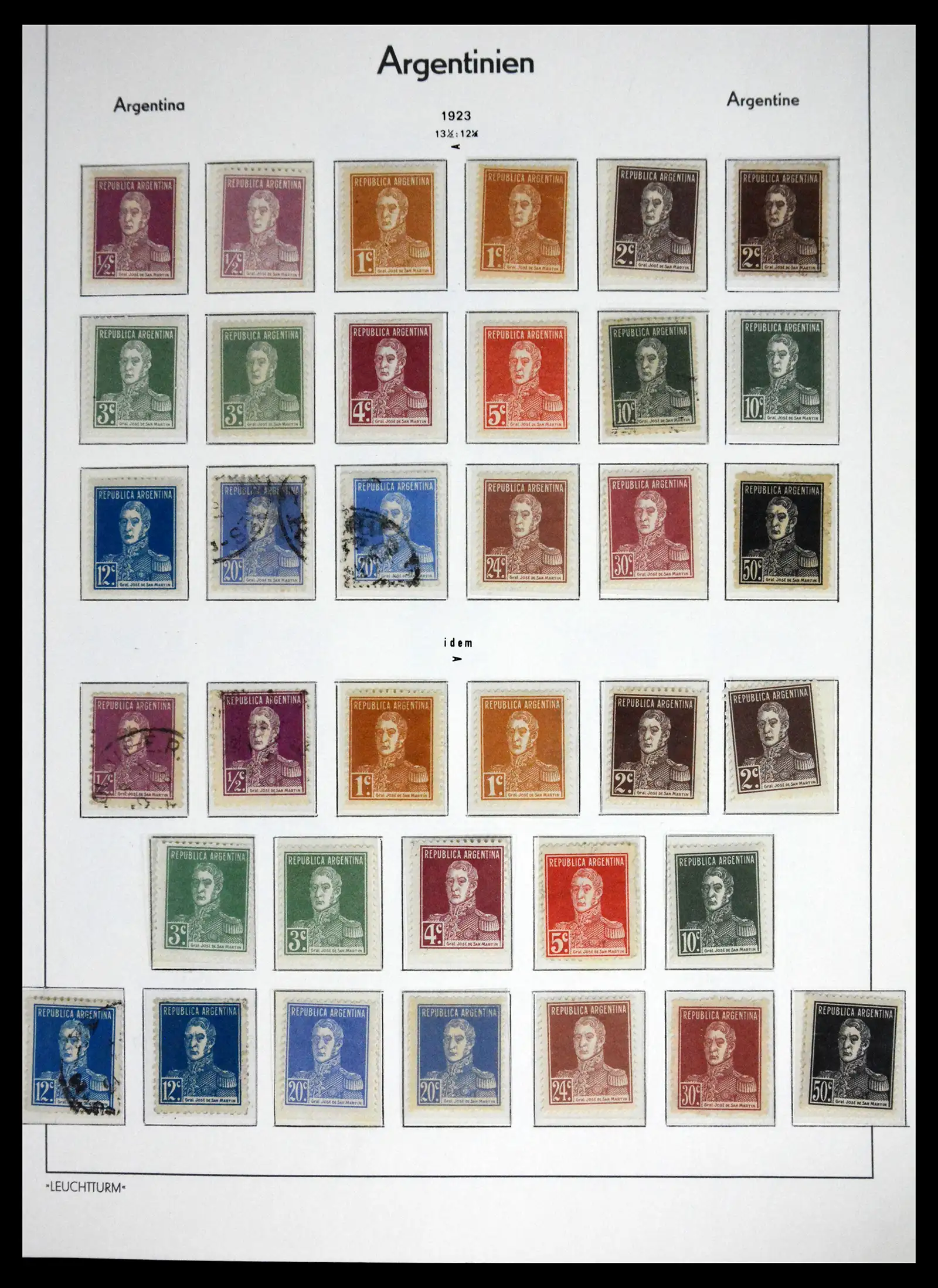 41670 0067 - Stamp collection 41670 Argentina supercollection 1856-1995.