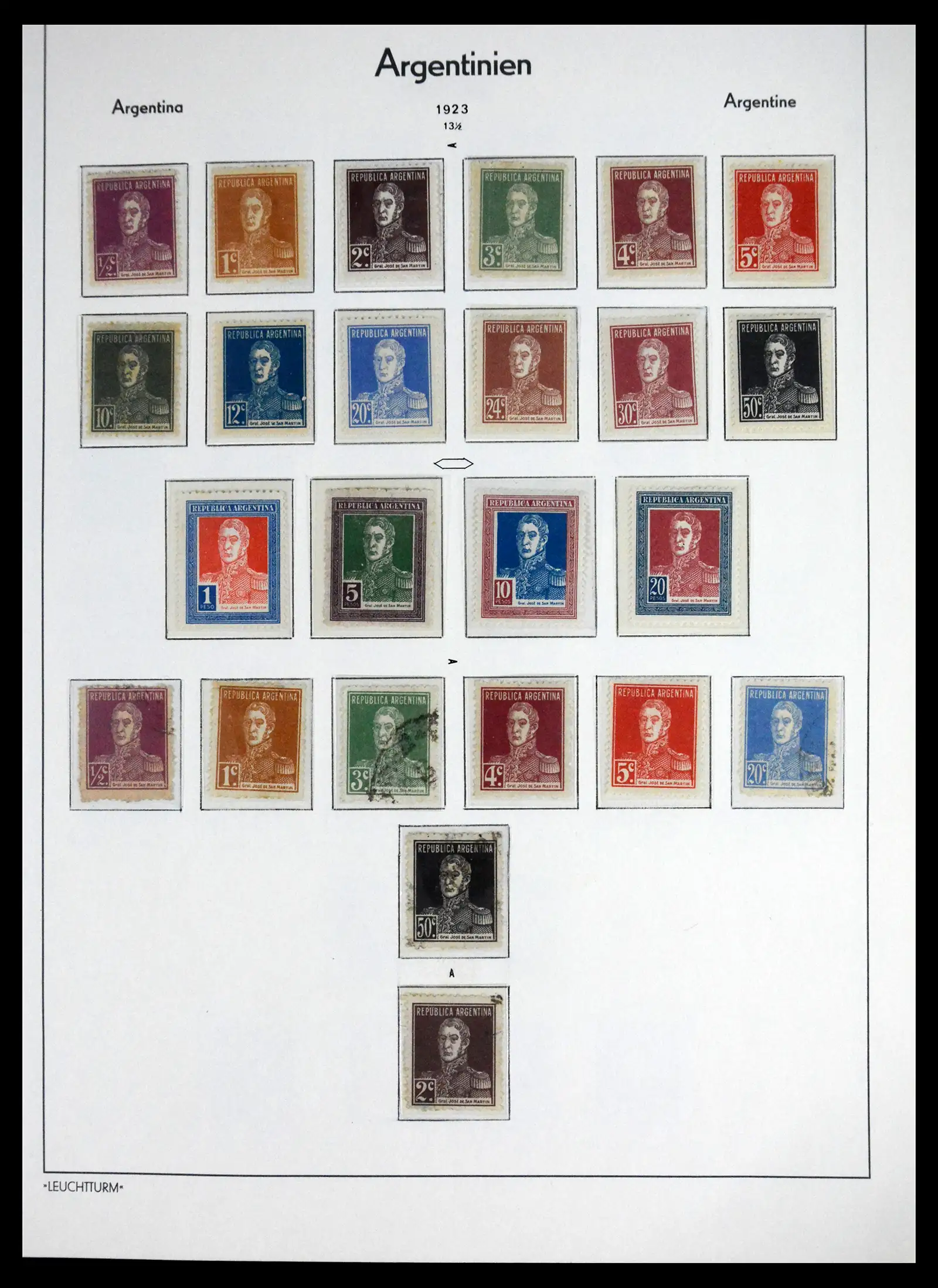 41670 0069 - Stamp collection 41670 Argentina supercollection 1856-1995.