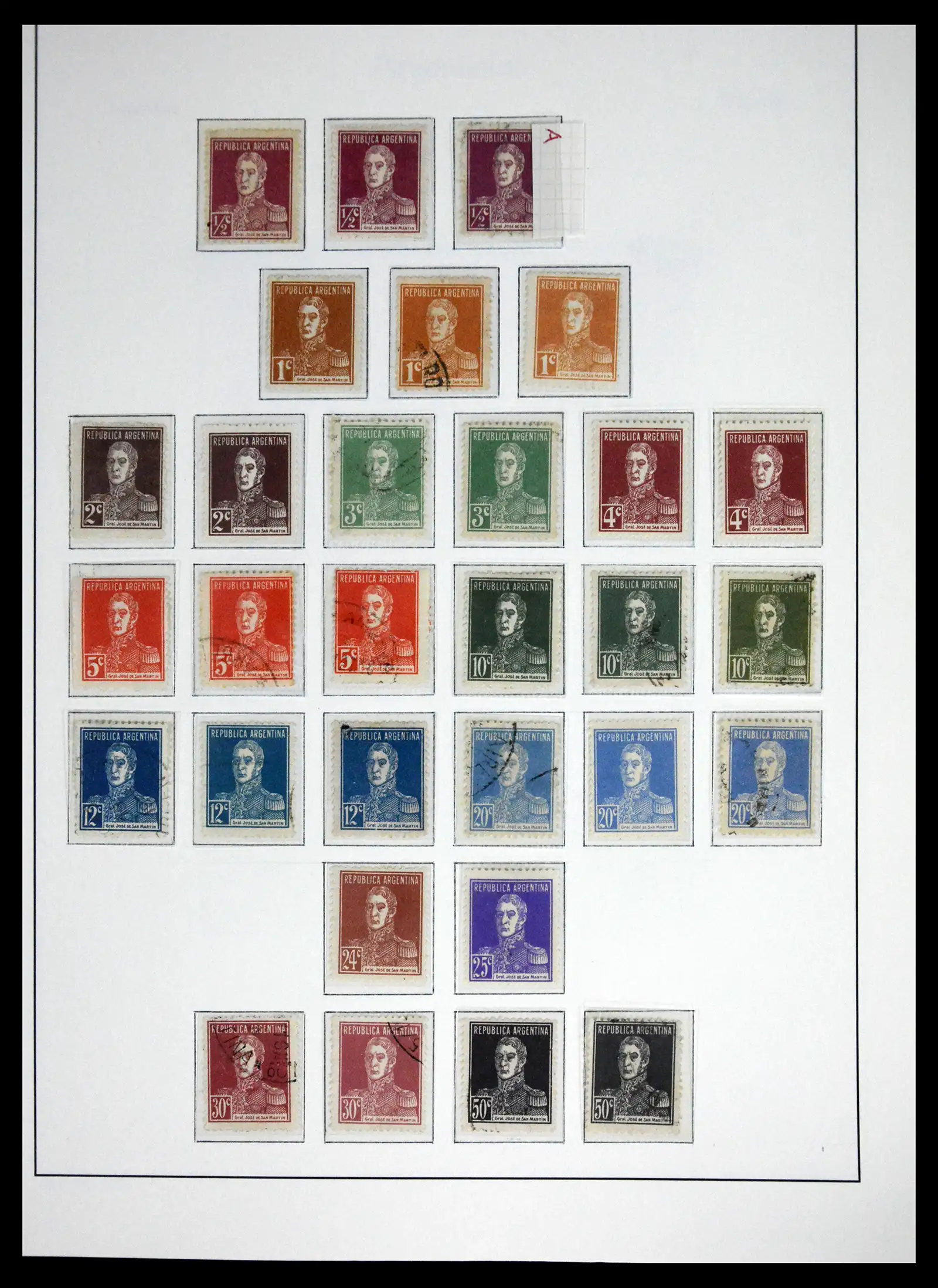 41670 0073 - Stamp collection 41670 Argentina supercollection 1856-1995.