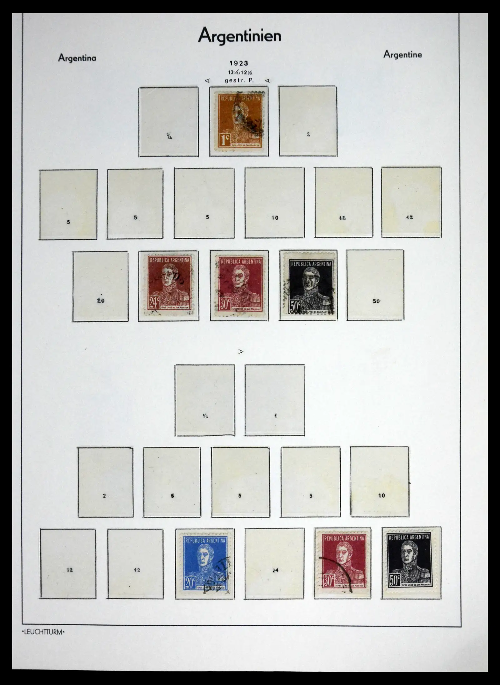 41670 0075 - Stamp collection 41670 Argentina supercollection 1856-1995.