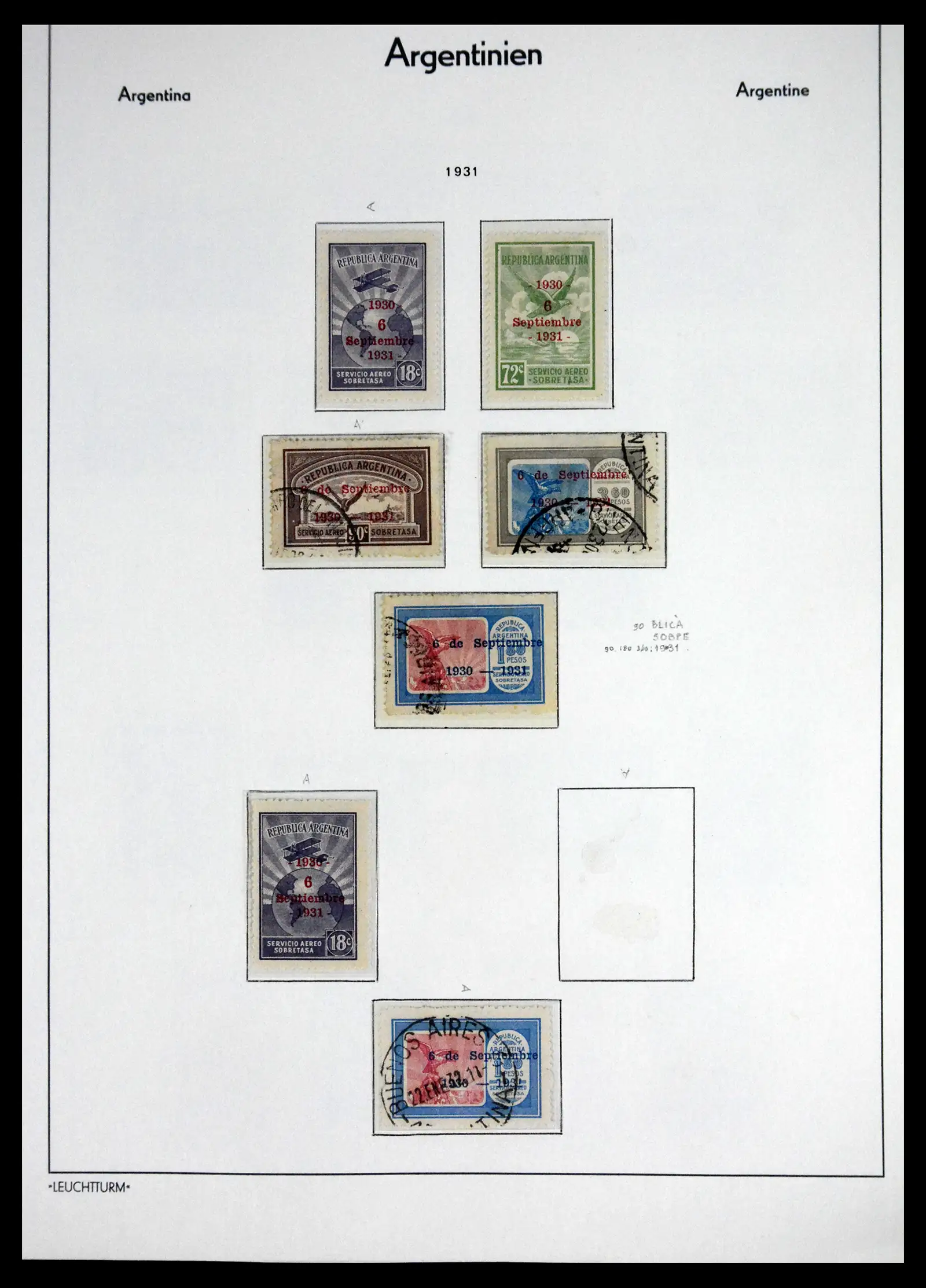 41670 0093 - Stamp collection 41670 Argentina supercollection 1856-1995.