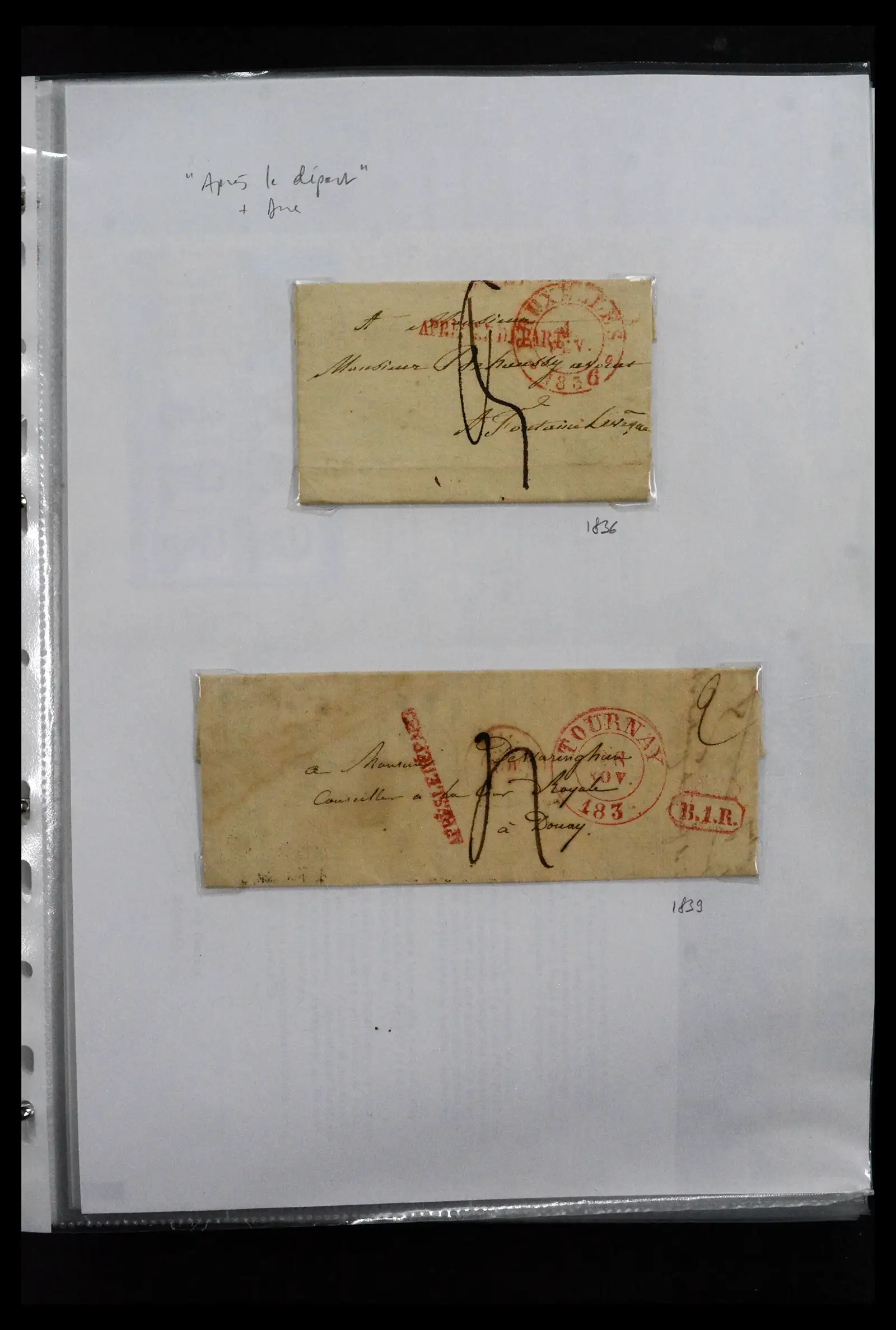 41673 0003 - Stamp collection 41673 Belgium specialised 1807-1945.