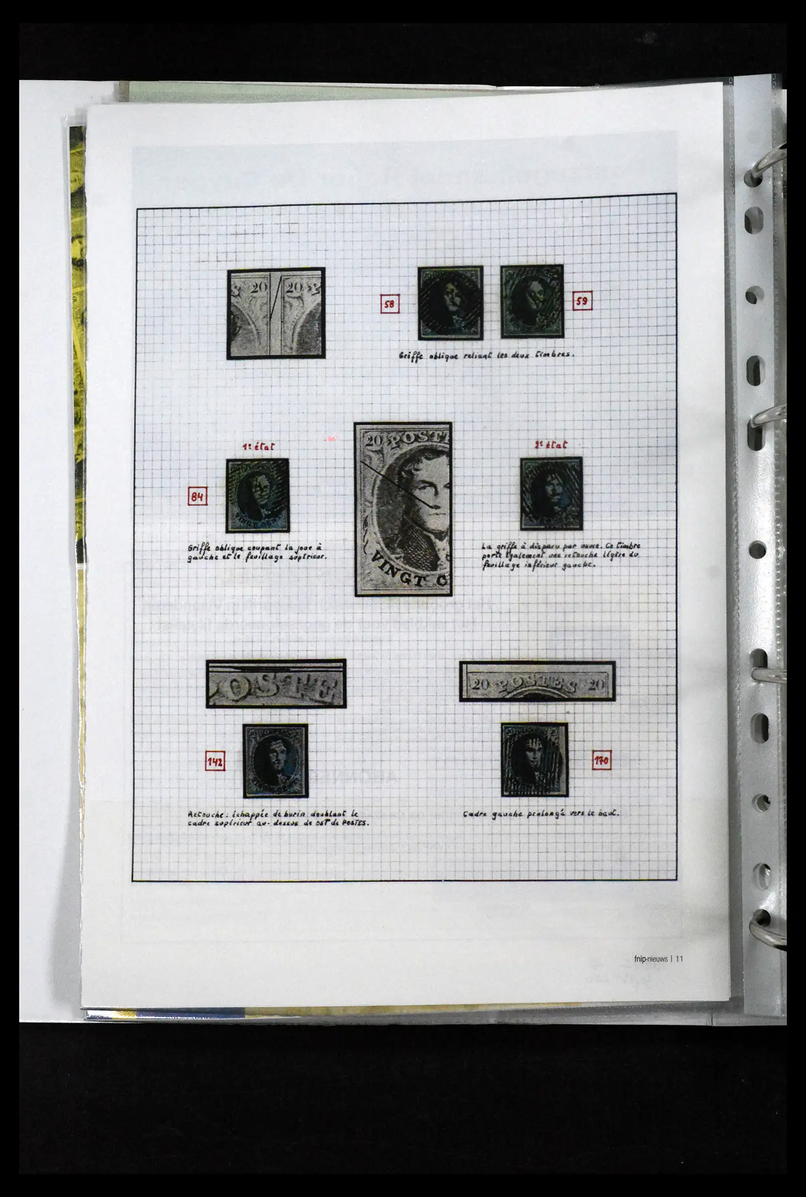 41673 0005 - Stamp collection 41673 Belgium specialised 1807-1945.