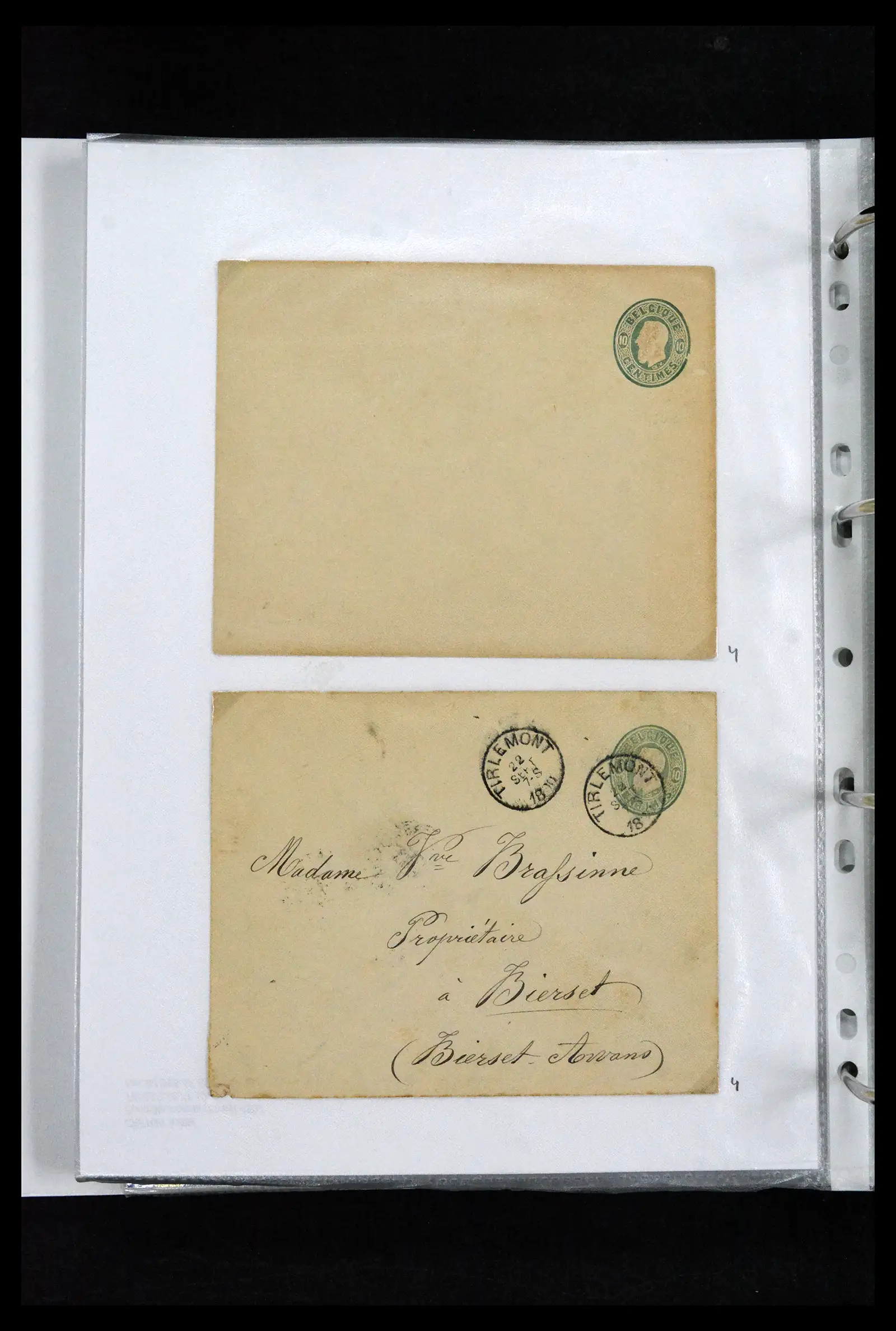 41673 0031 - Stamp collection 41673 Belgium specialised 1807-1945.