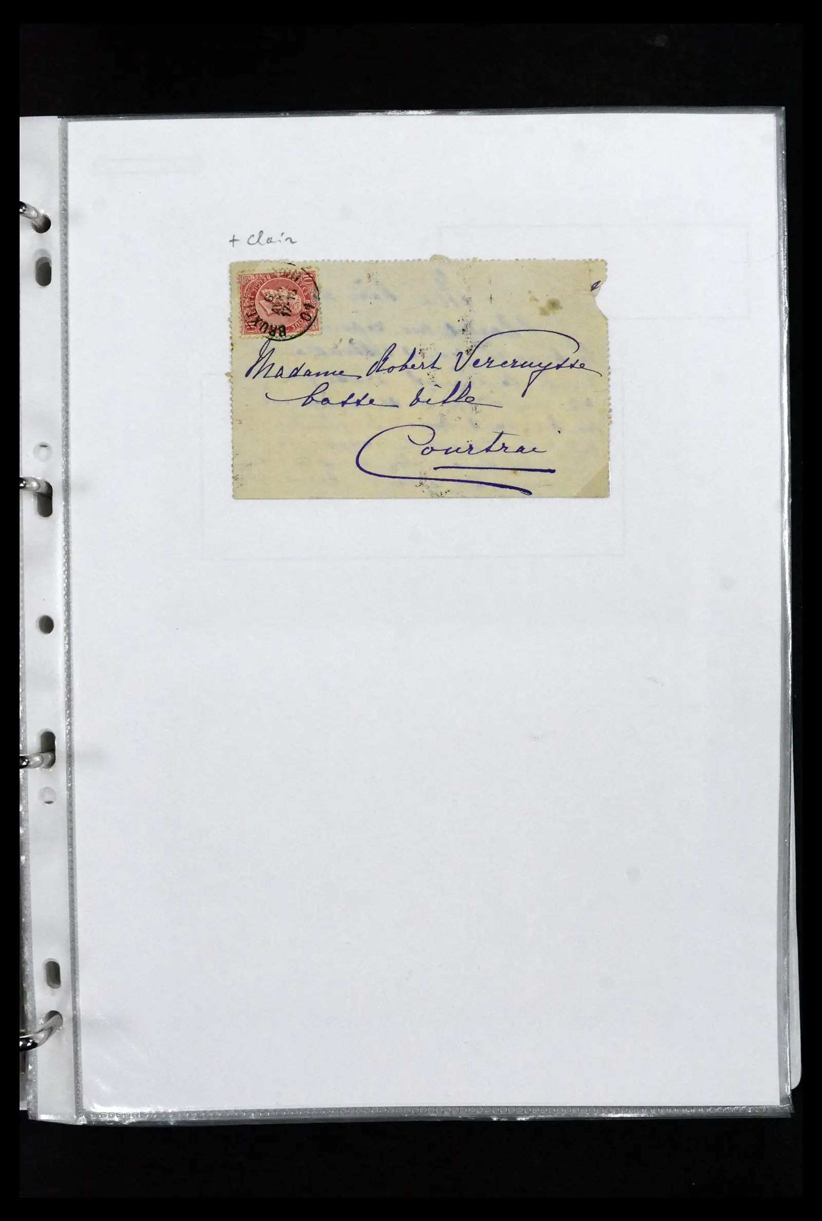 41673 0057 - Stamp collection 41673 Belgium specialised 1807-1945.