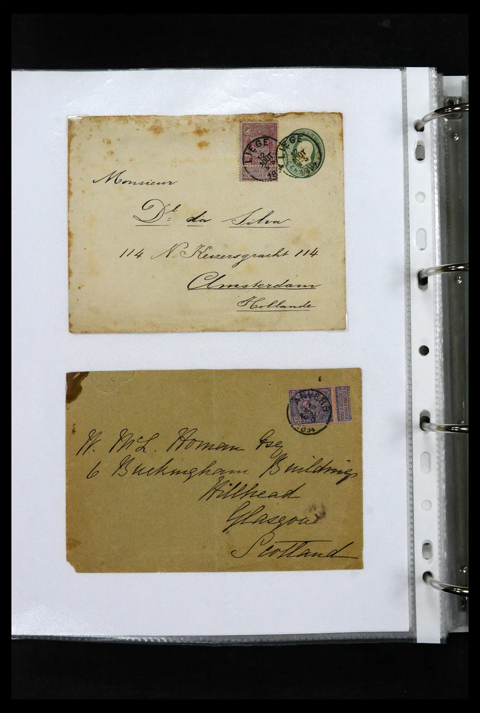 41673 0070 - Stamp collection 41673 Belgium specialised 1807-1945.