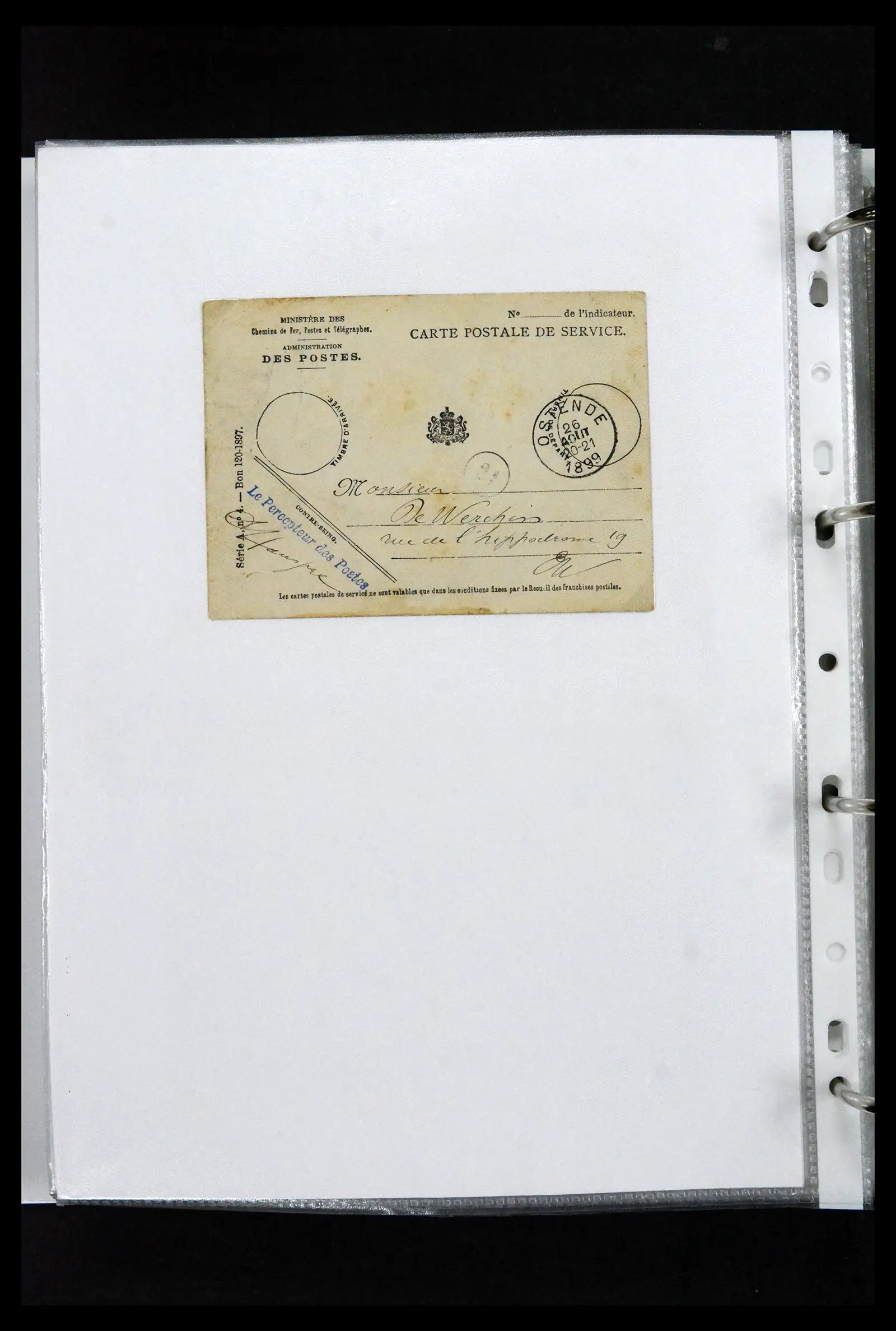 41673 0072 - Stamp collection 41673 Belgium specialised 1807-1945.