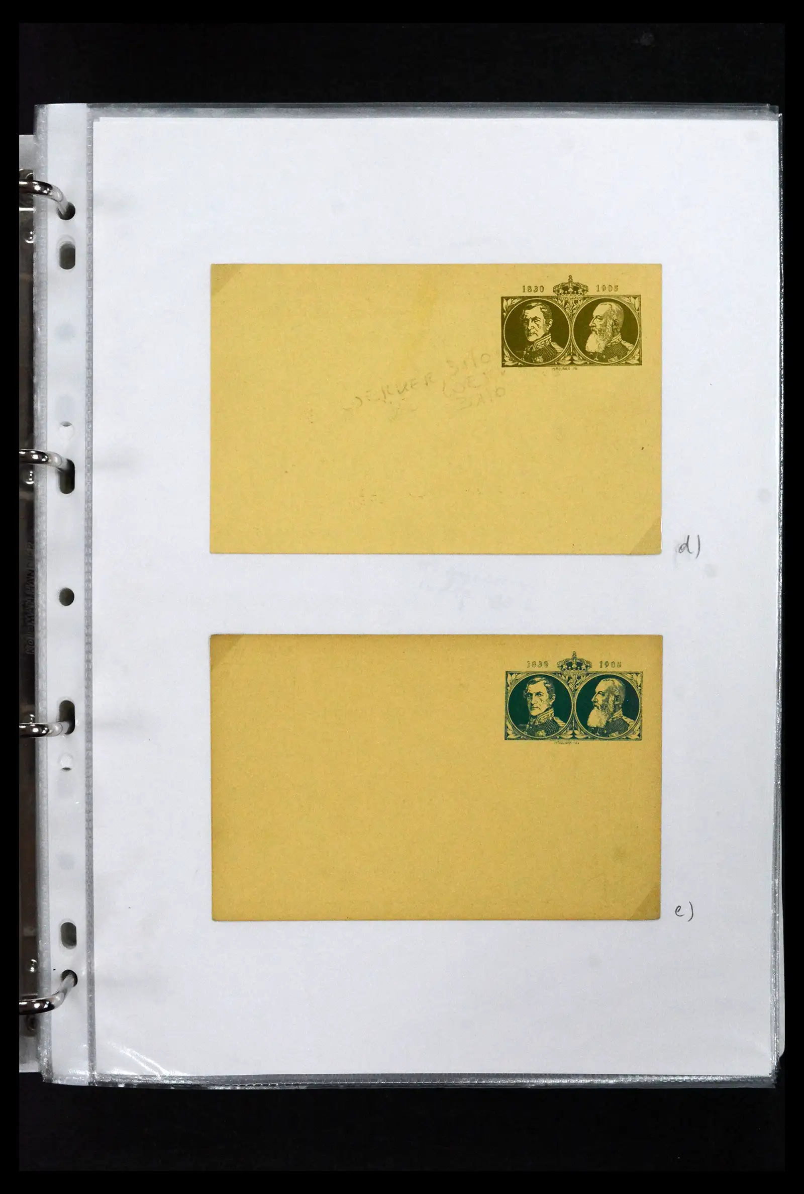 41673 0079 - Stamp collection 41673 Belgium specialised 1807-1945.