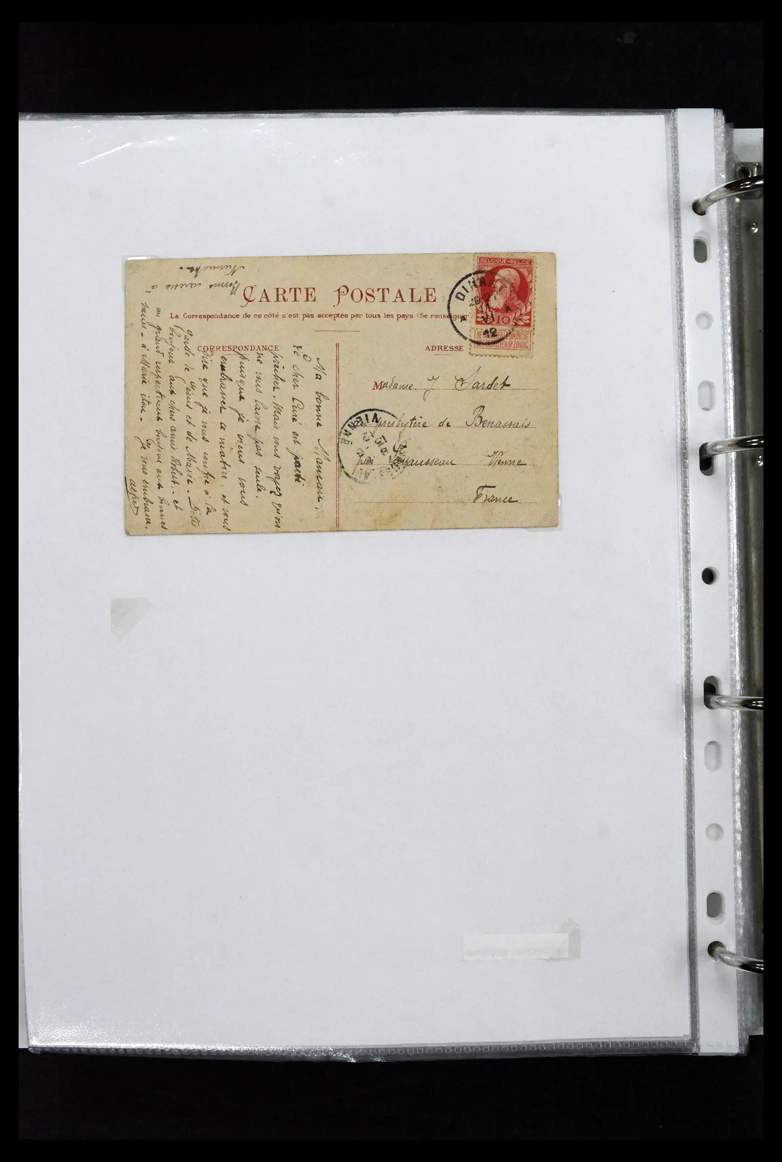 41673 0084 - Stamp collection 41673 Belgium specialised 1807-1945.