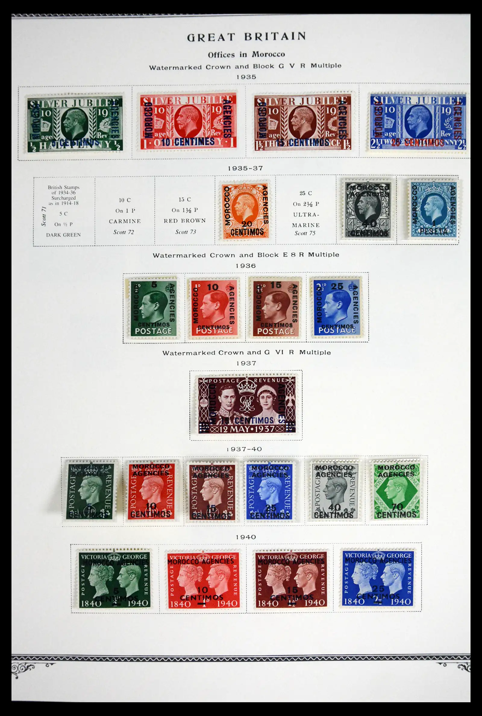 41675 0024 - Stamp collection 41675 British Commonwealth 1860-1950.