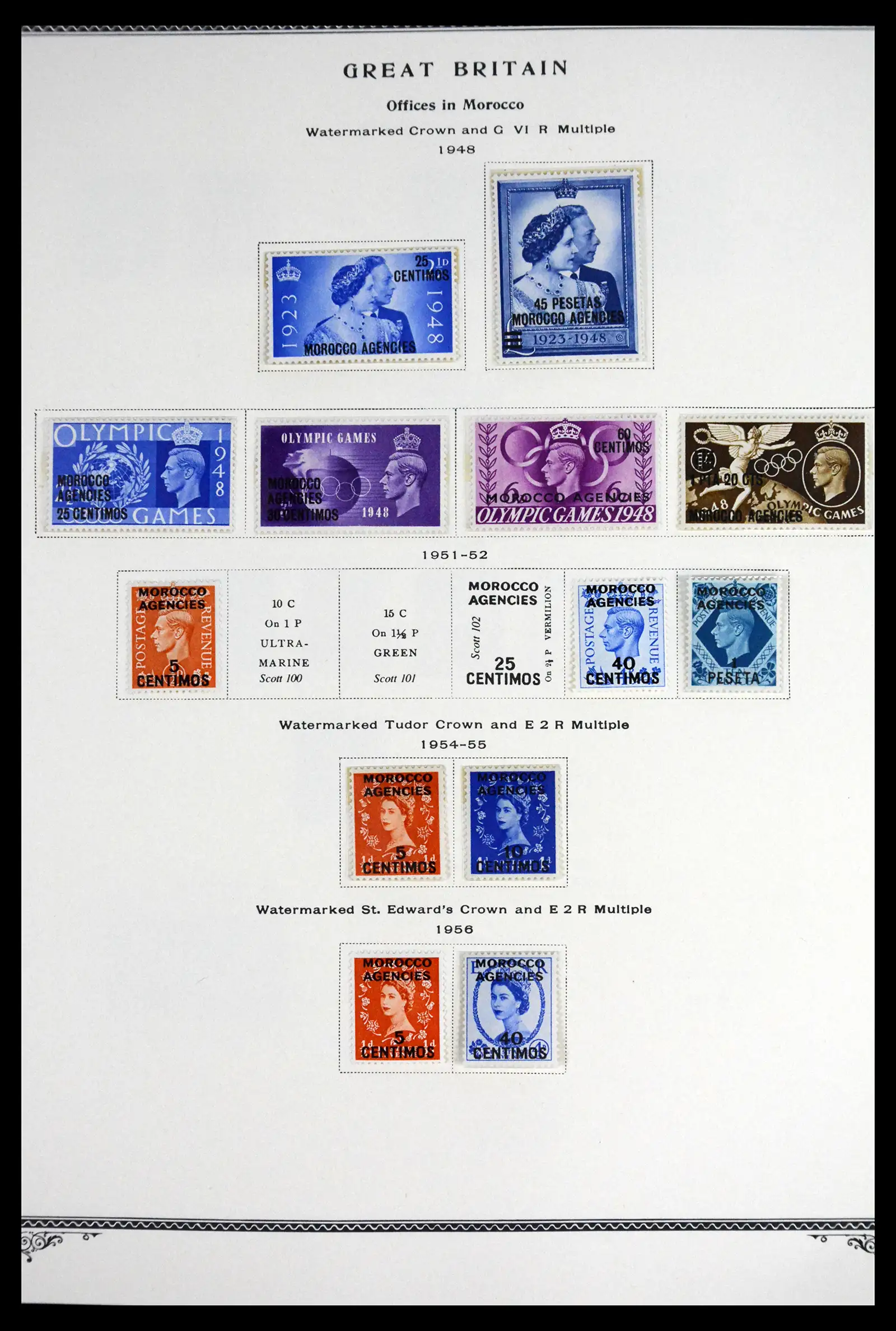 41675 0025 - Stamp collection 41675 British Commonwealth 1860-1950.