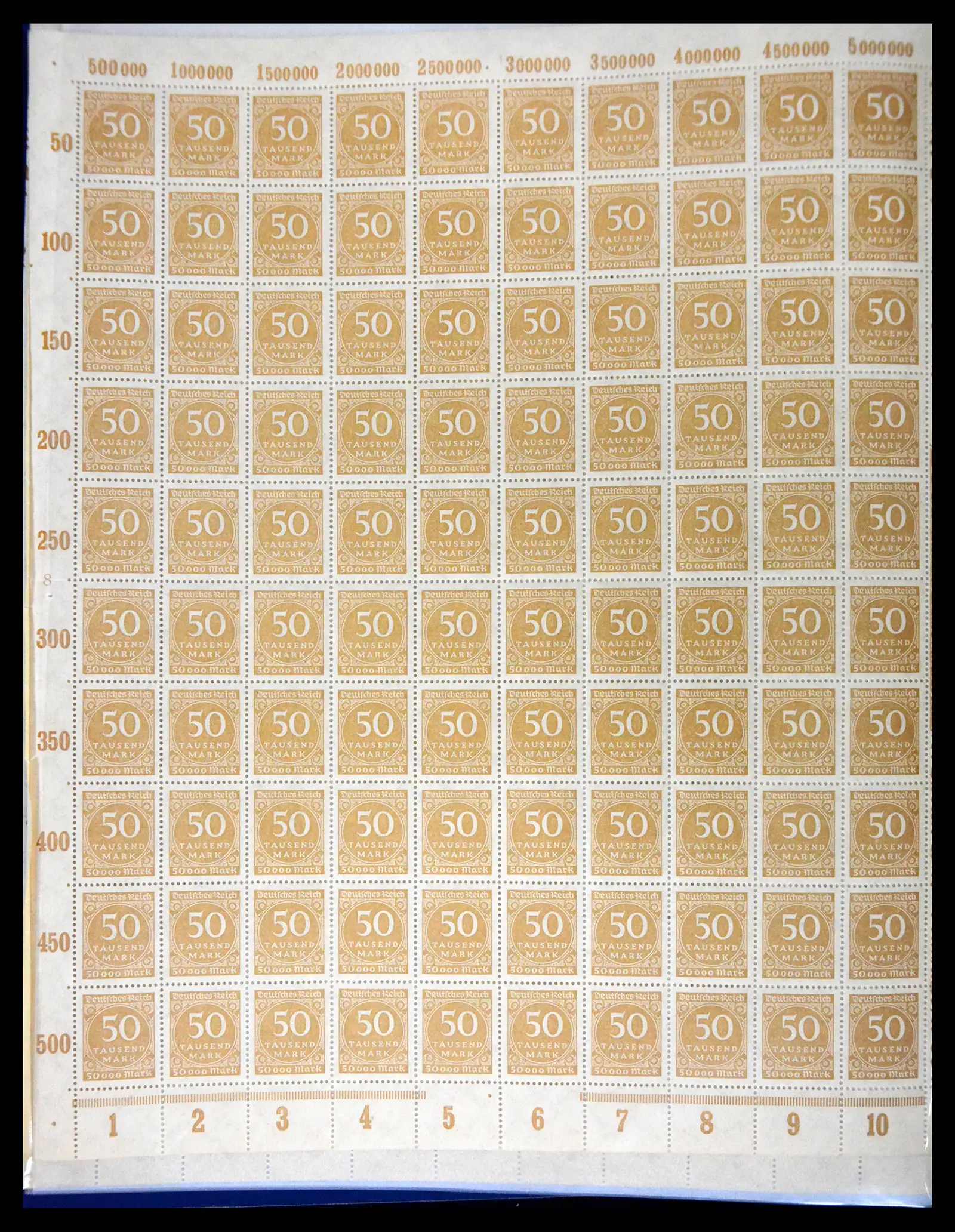 41677 0016 - Stamp collection 41677 German Reich infla 1921-1923.