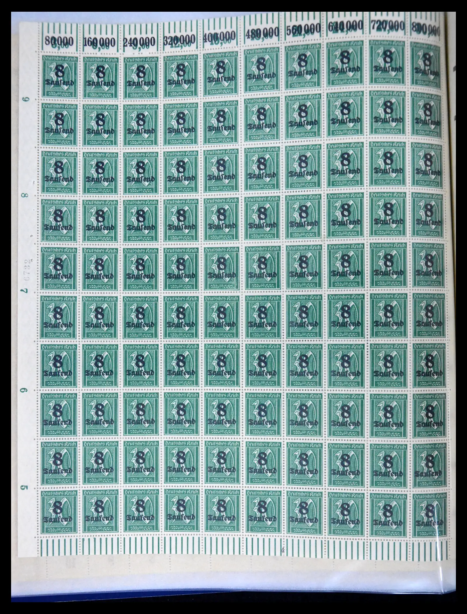 41677 0018 - Stamp collection 41677 German Reich infla 1921-1923.