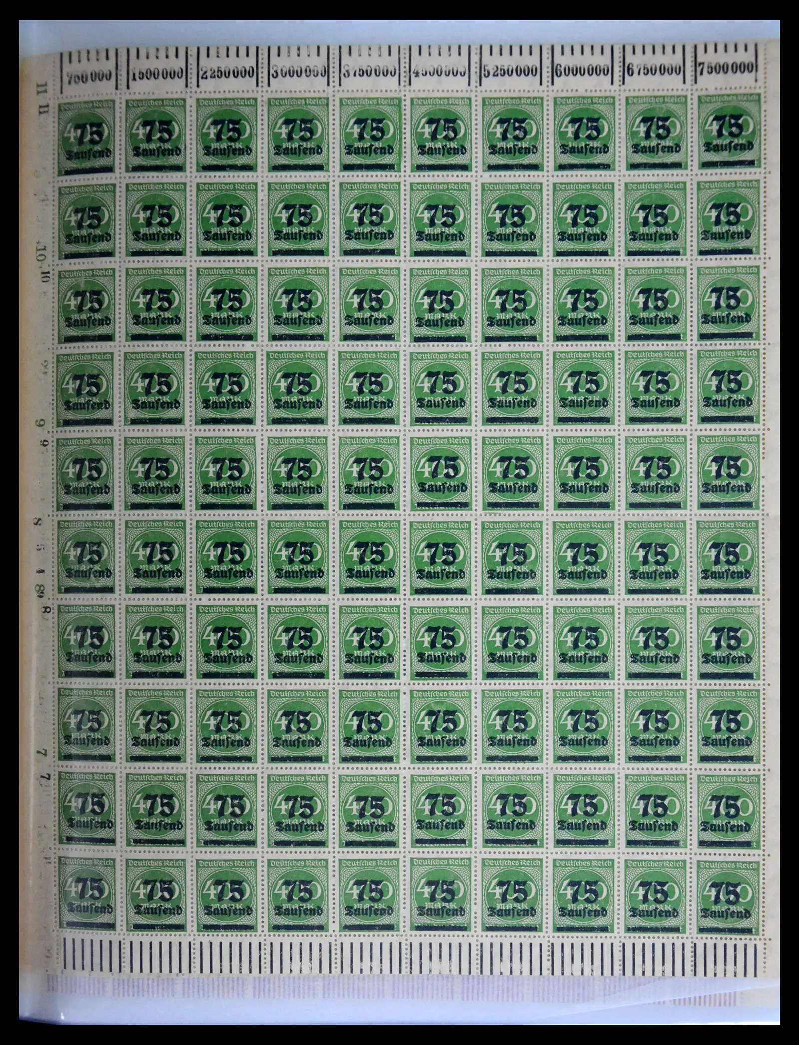 41677 0021 - Stamp collection 41677 German Reich infla 1921-1923.