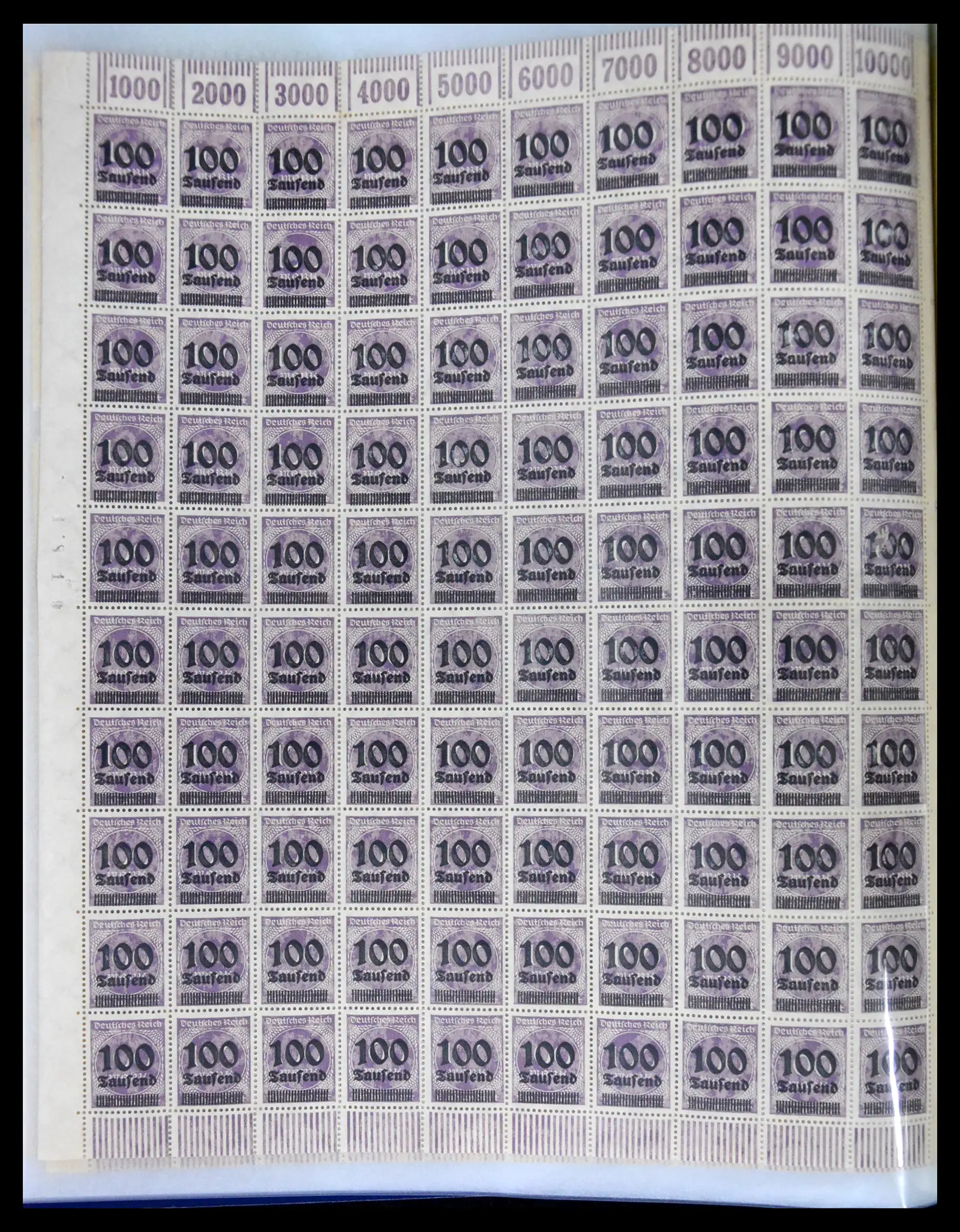 41677 0026 - Stamp collection 41677 German Reich infla 1921-1923.