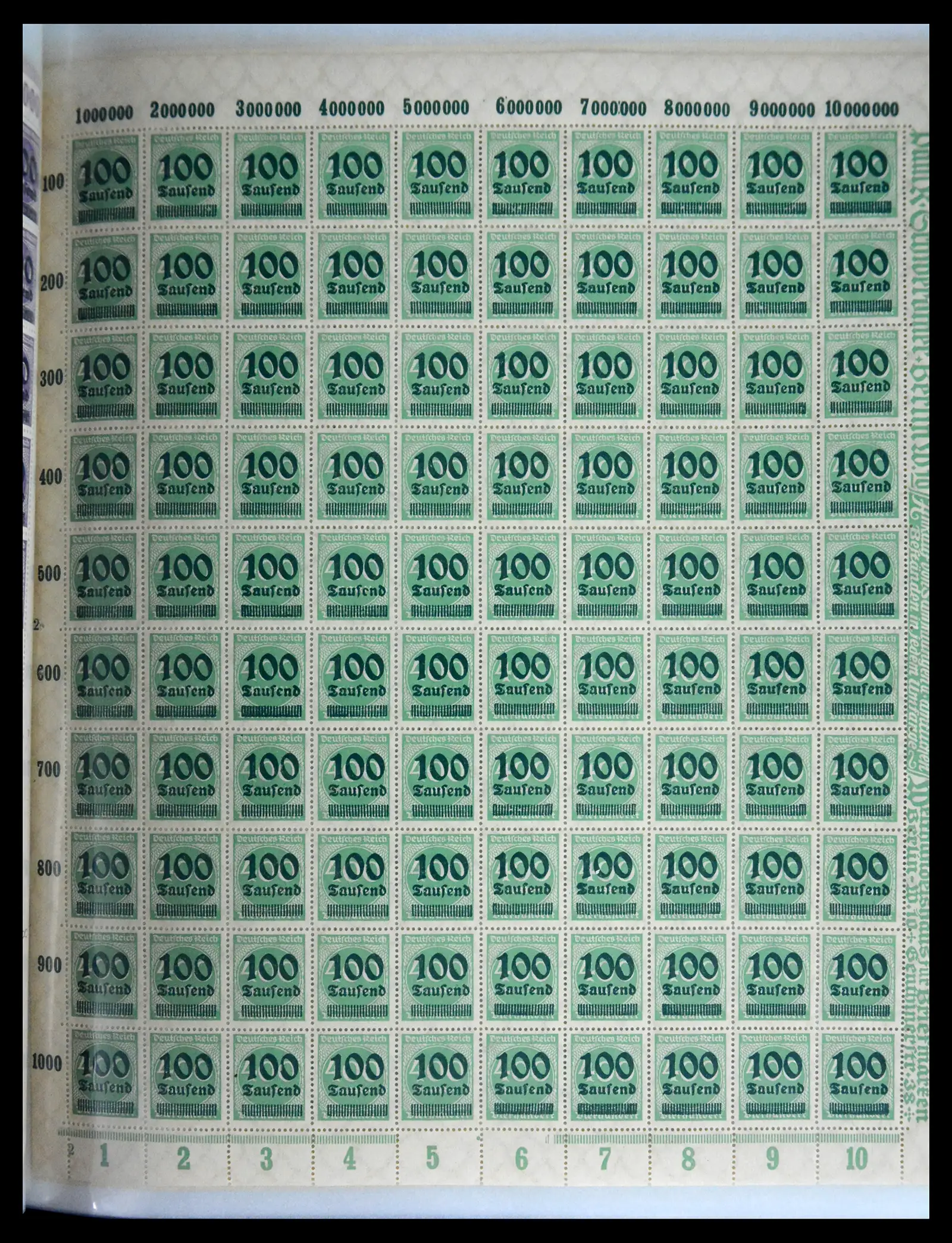 41677 0029 - Stamp collection 41677 German Reich infla 1921-1923.